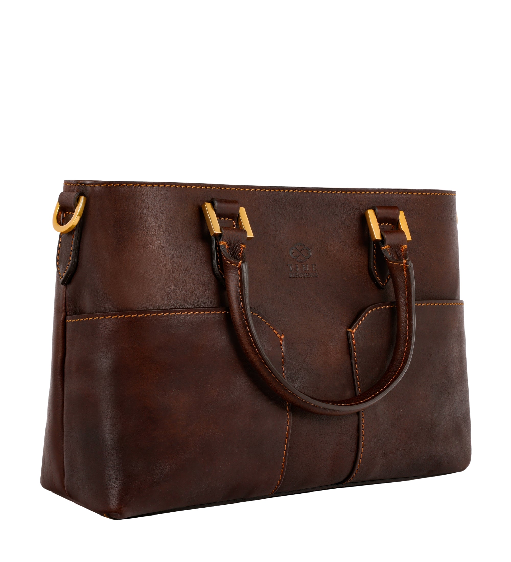 Bolso de hombro/bolso de mano de cuero para mujer: Camilla