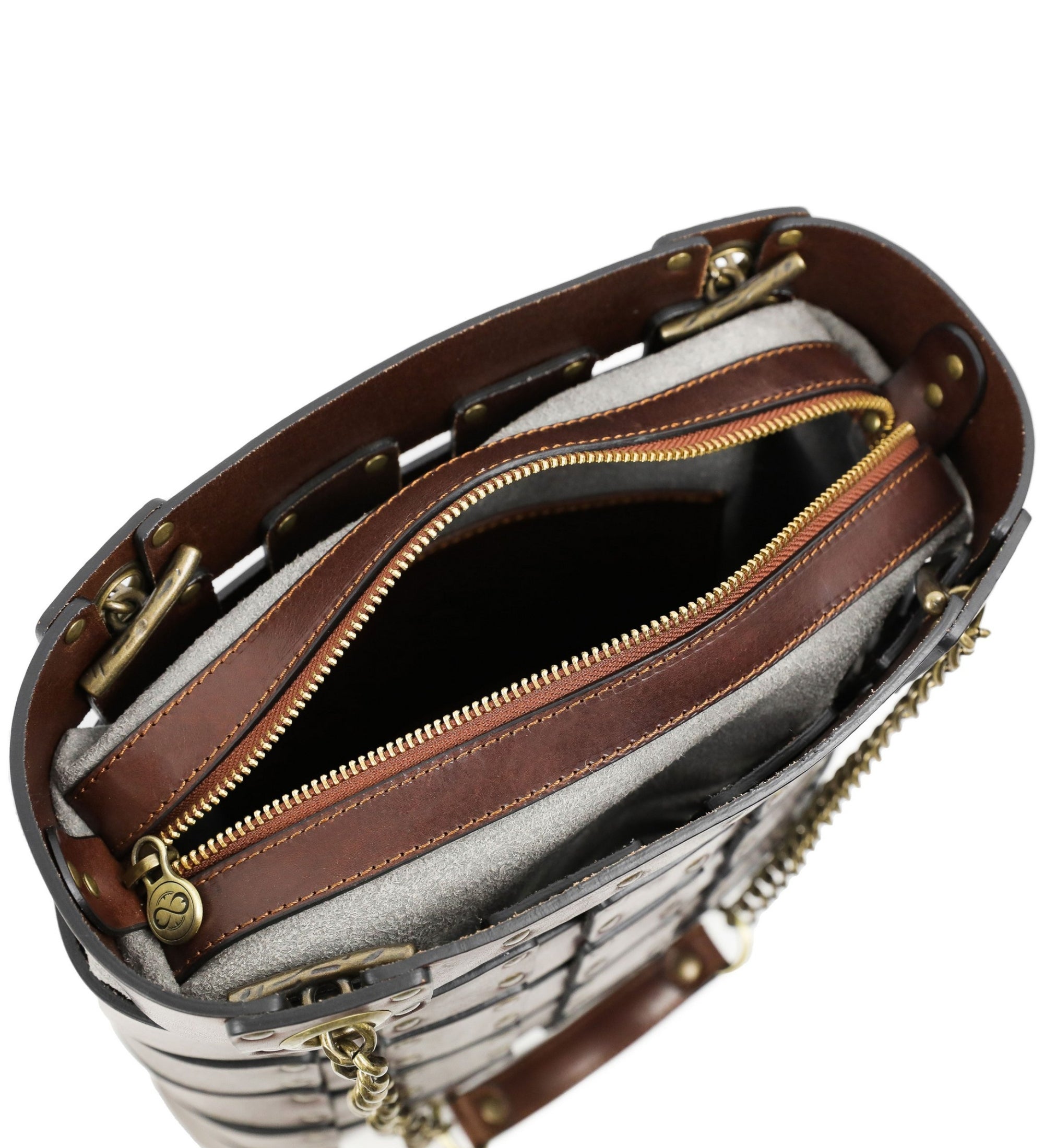 Bolso tote de cuero para mujer: Jeanne d'Arc