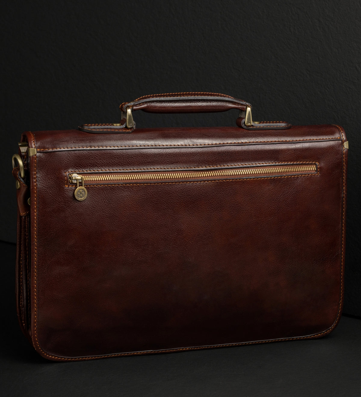Bolso para portátil/maletín de cuero: Illusions