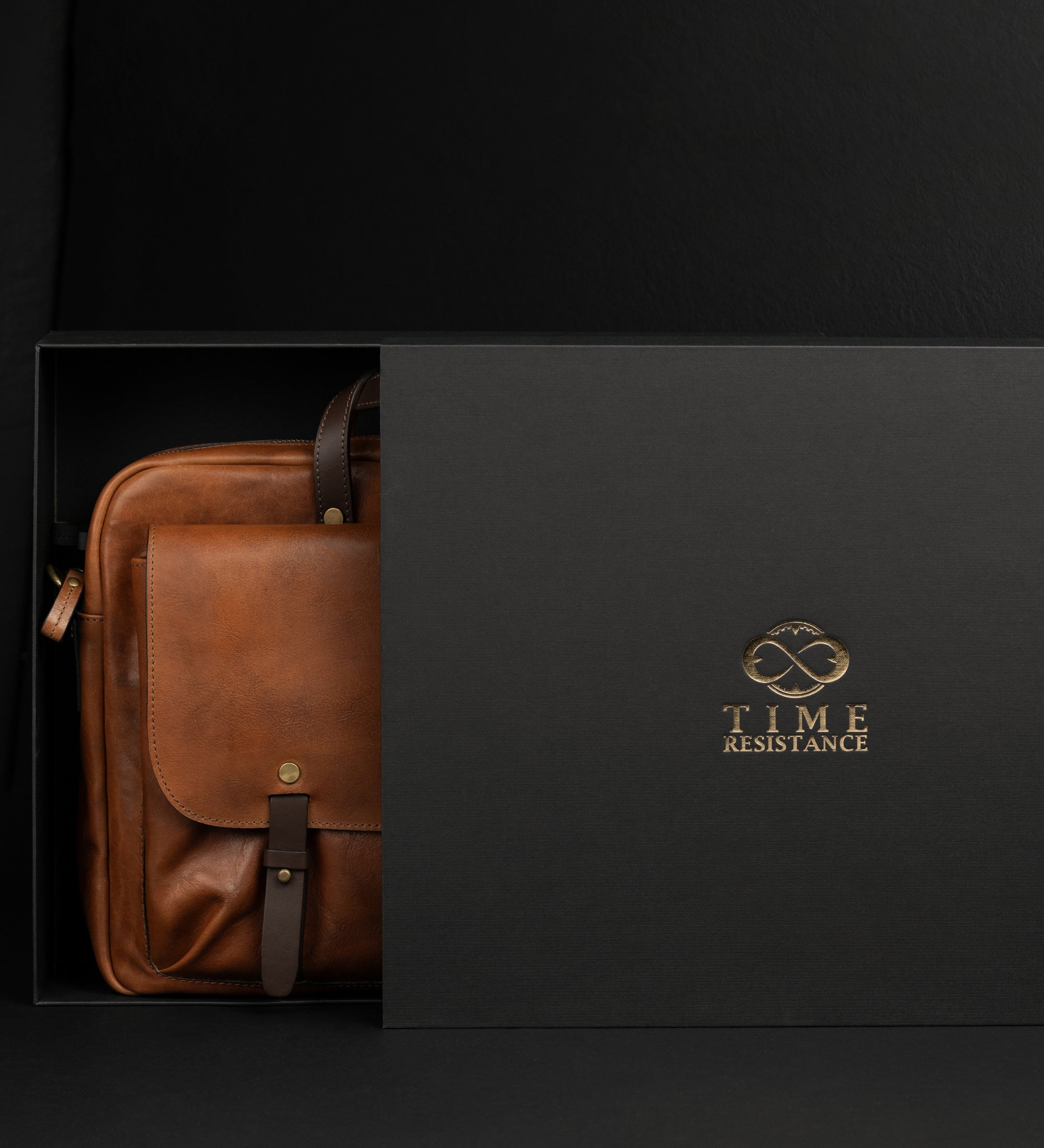 Bolso para portátil/maletín de cuero: Lanark