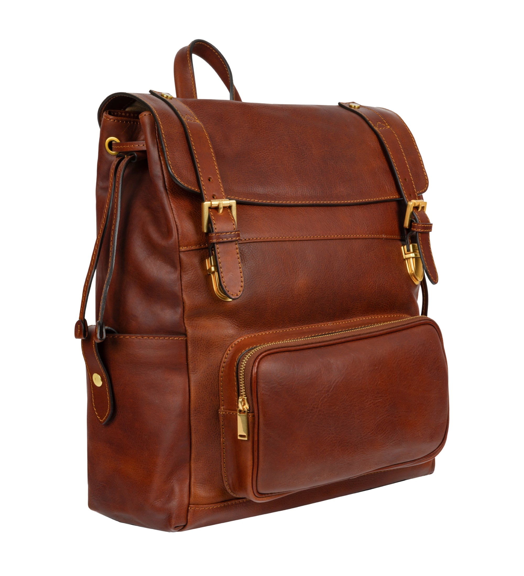 Mochila de cuero: The Good Earth