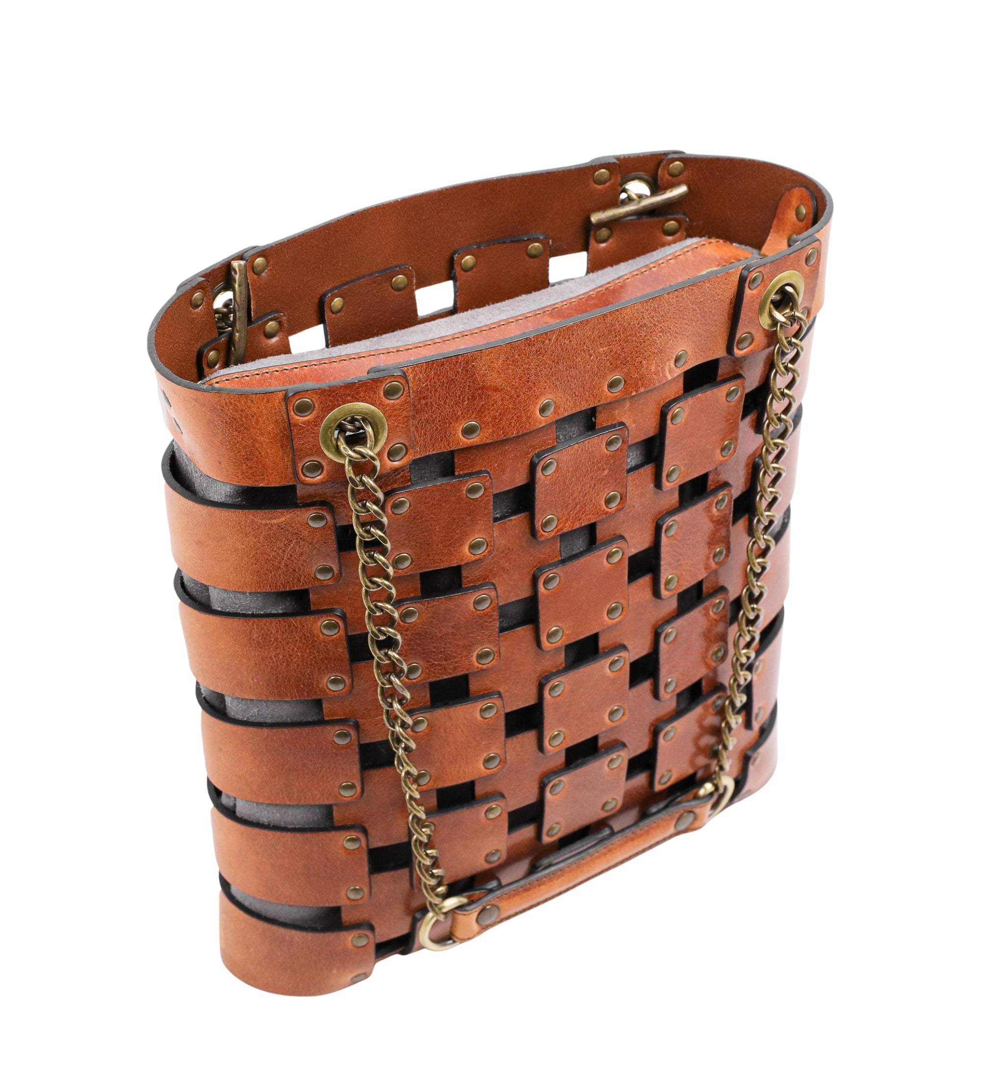 Bolso tote de cuero para mujer: Jeanne d'Arc