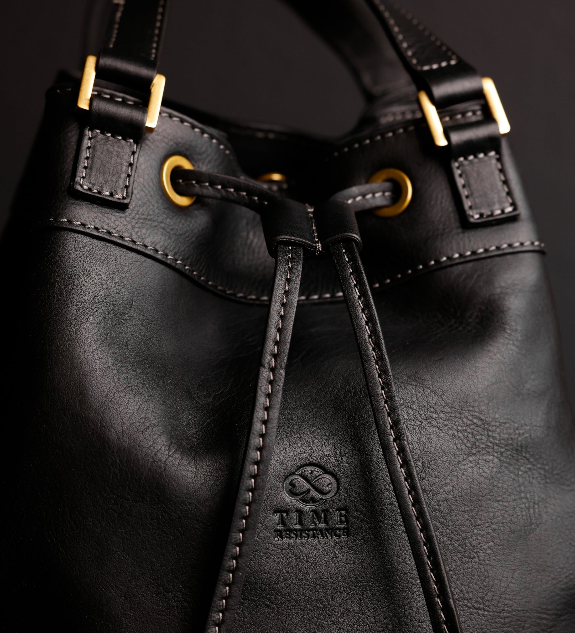 Bolso bucket de cuero para mujer: Light In August