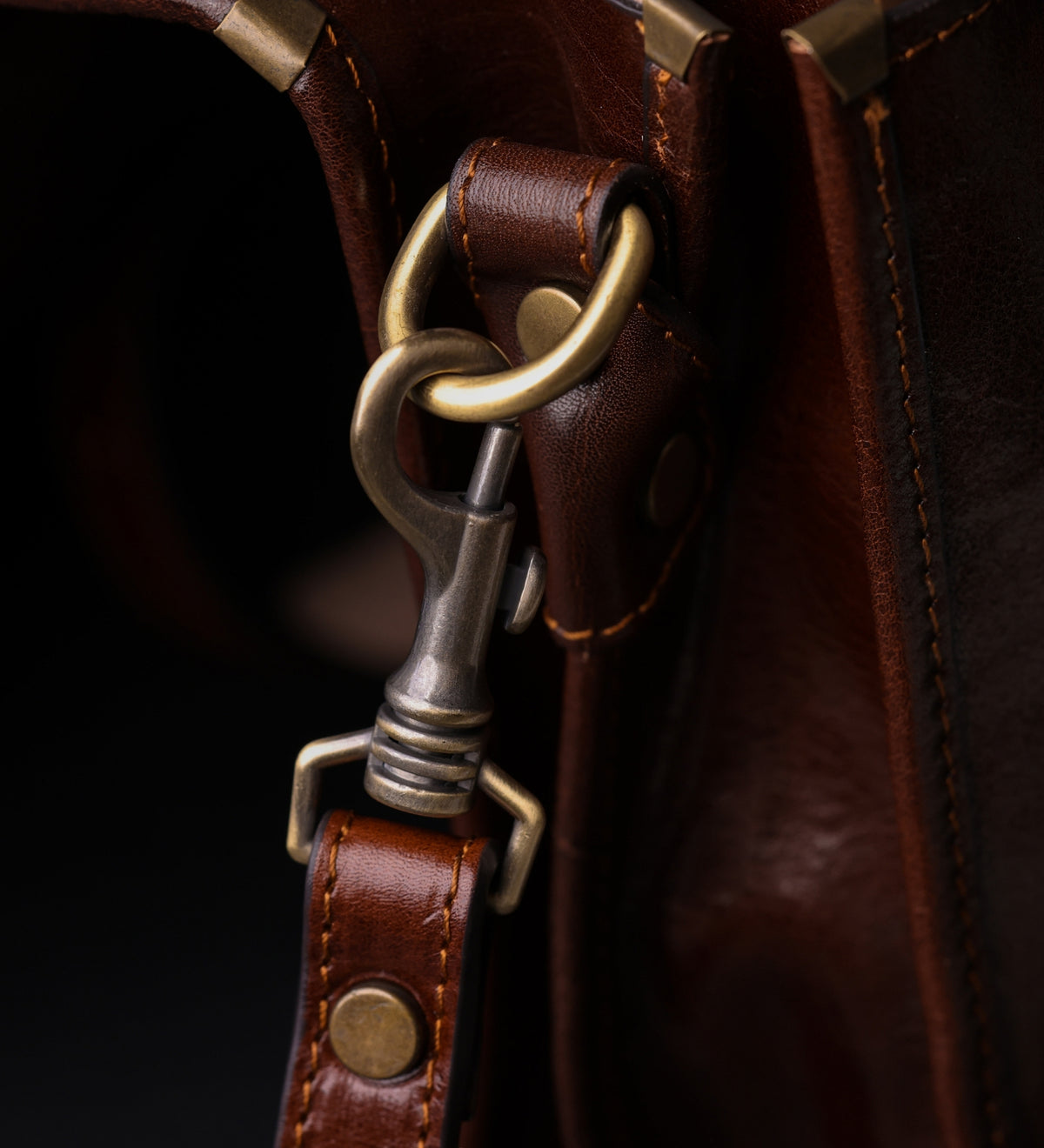 Bolso para portátil/maletín de cuero: Illusions