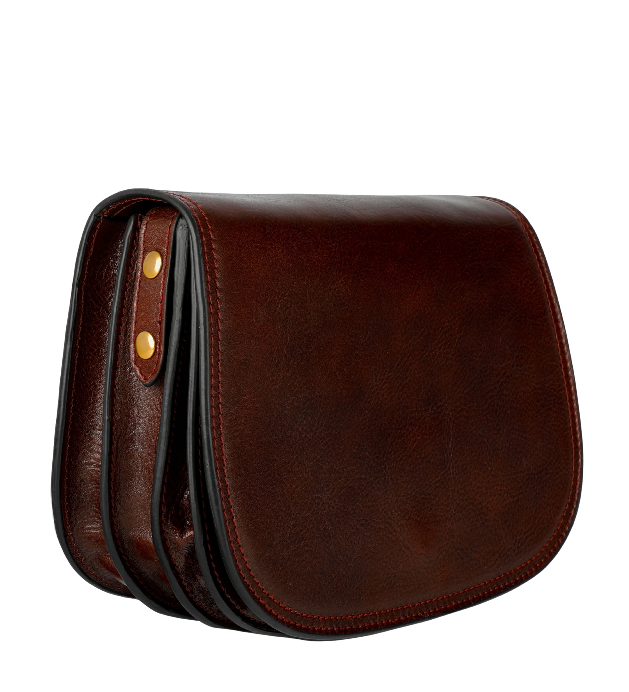 Bolso bandolera saddle de cuero para mujer: Moonfleet