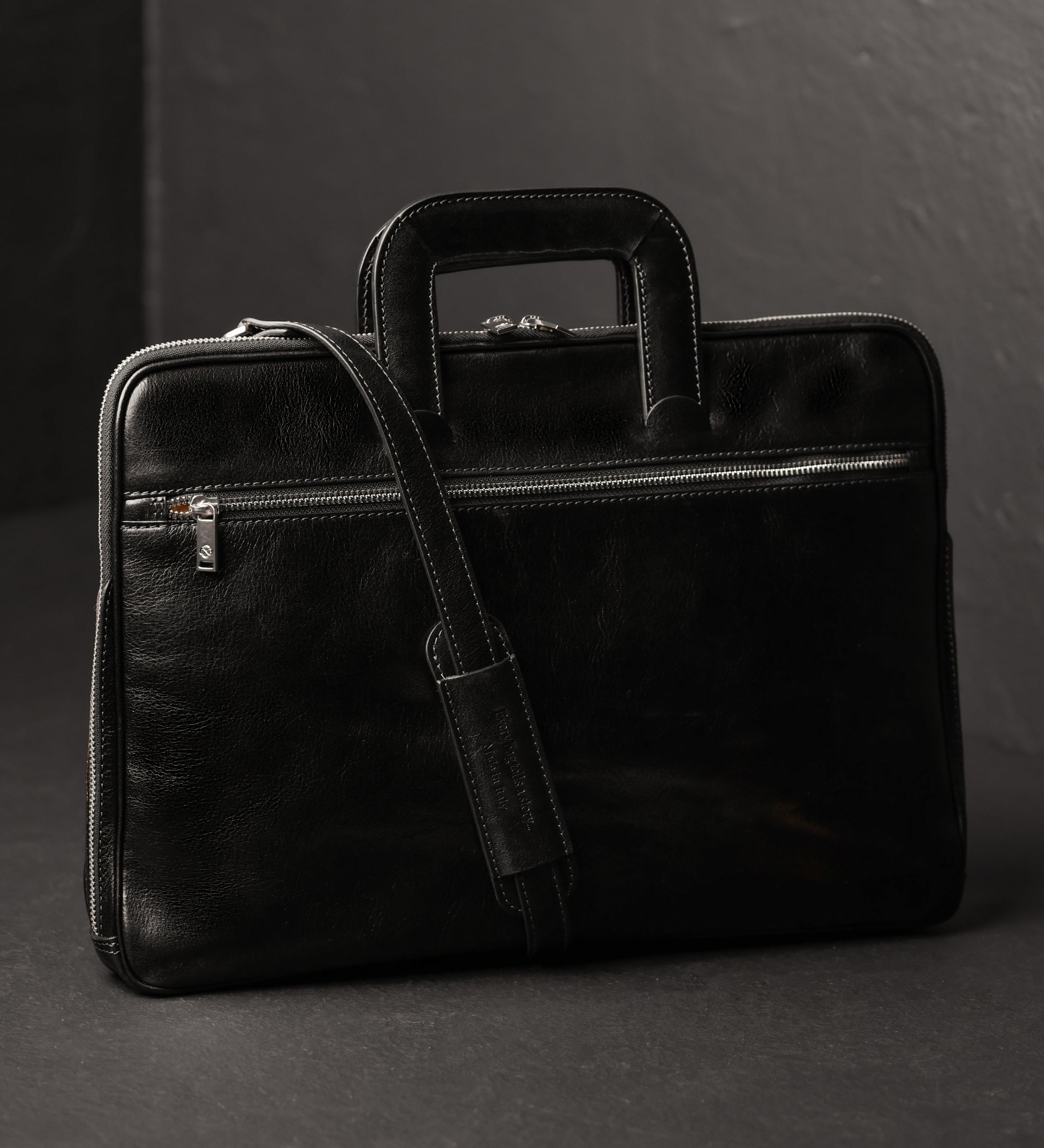 Bolso para portátil/maletín de cuero para mujer: Brave New World