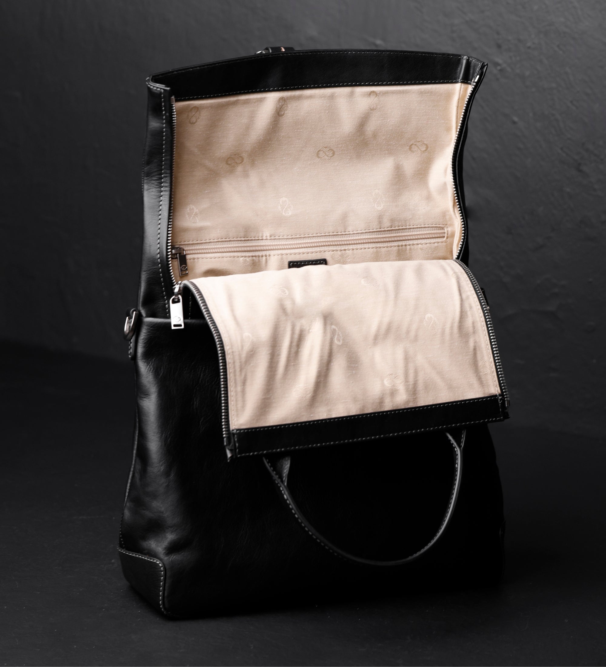 Bolso de hombro/mochila de cuero convertible para mujer: The Awakening