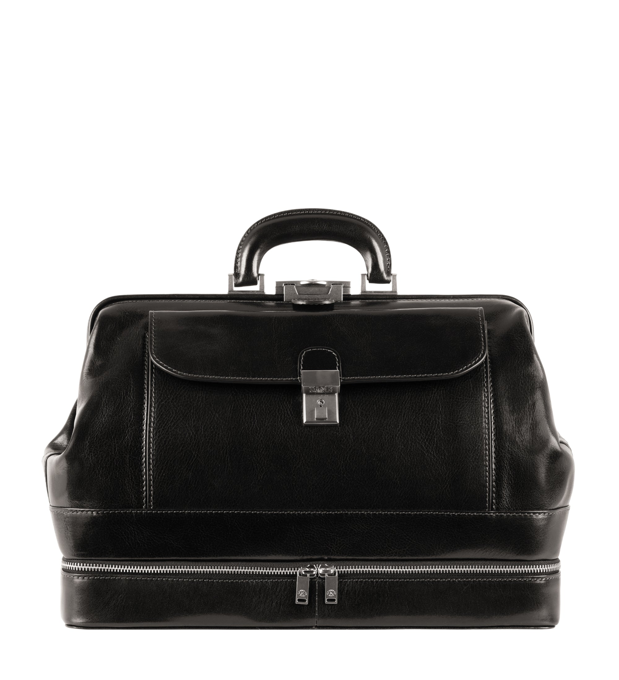 Bolso de médico de cuero italiano grande: The Master and Margarita