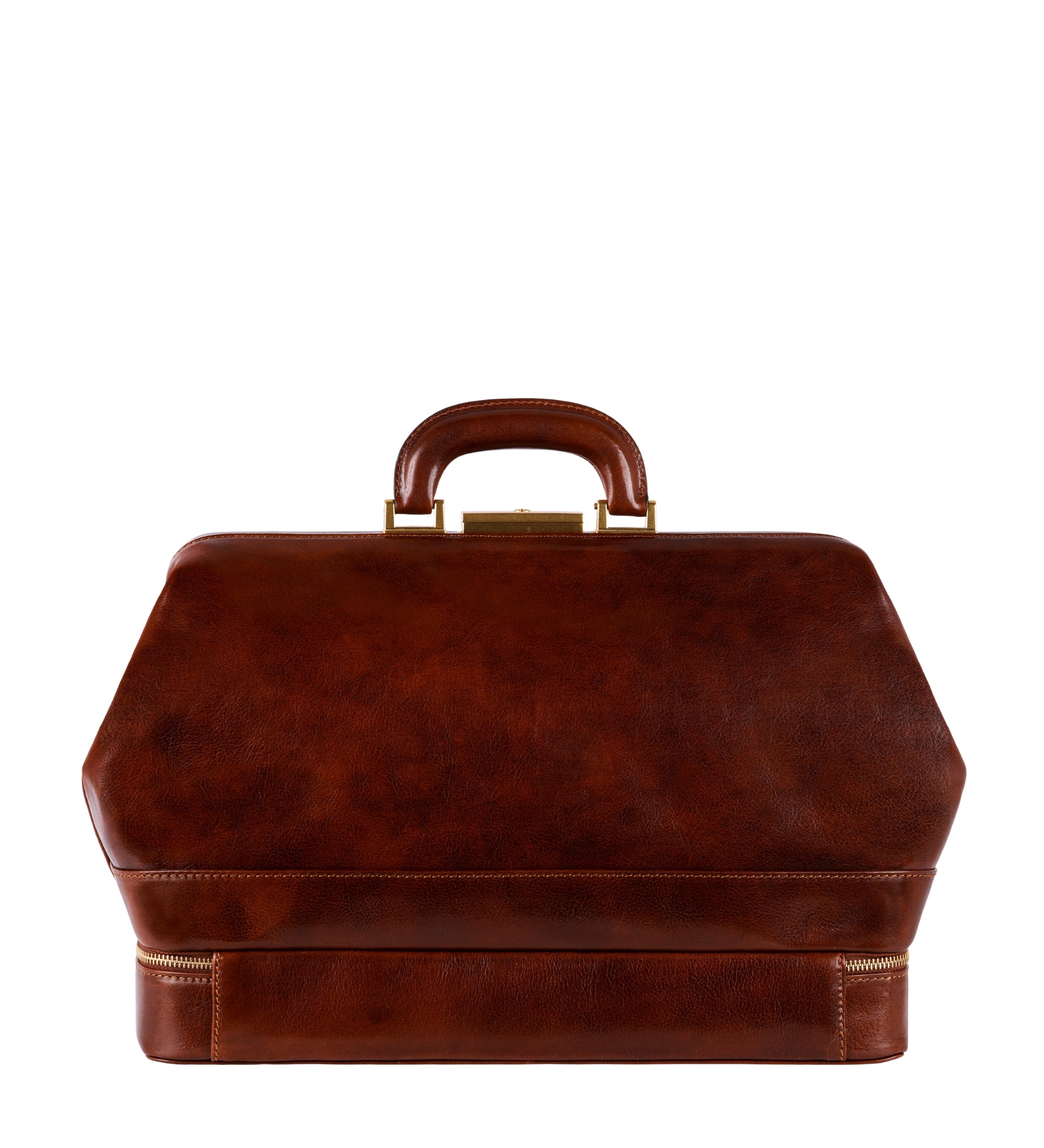 Bolso de médico de cuero italiano grande para mujer: The Master and Margarita