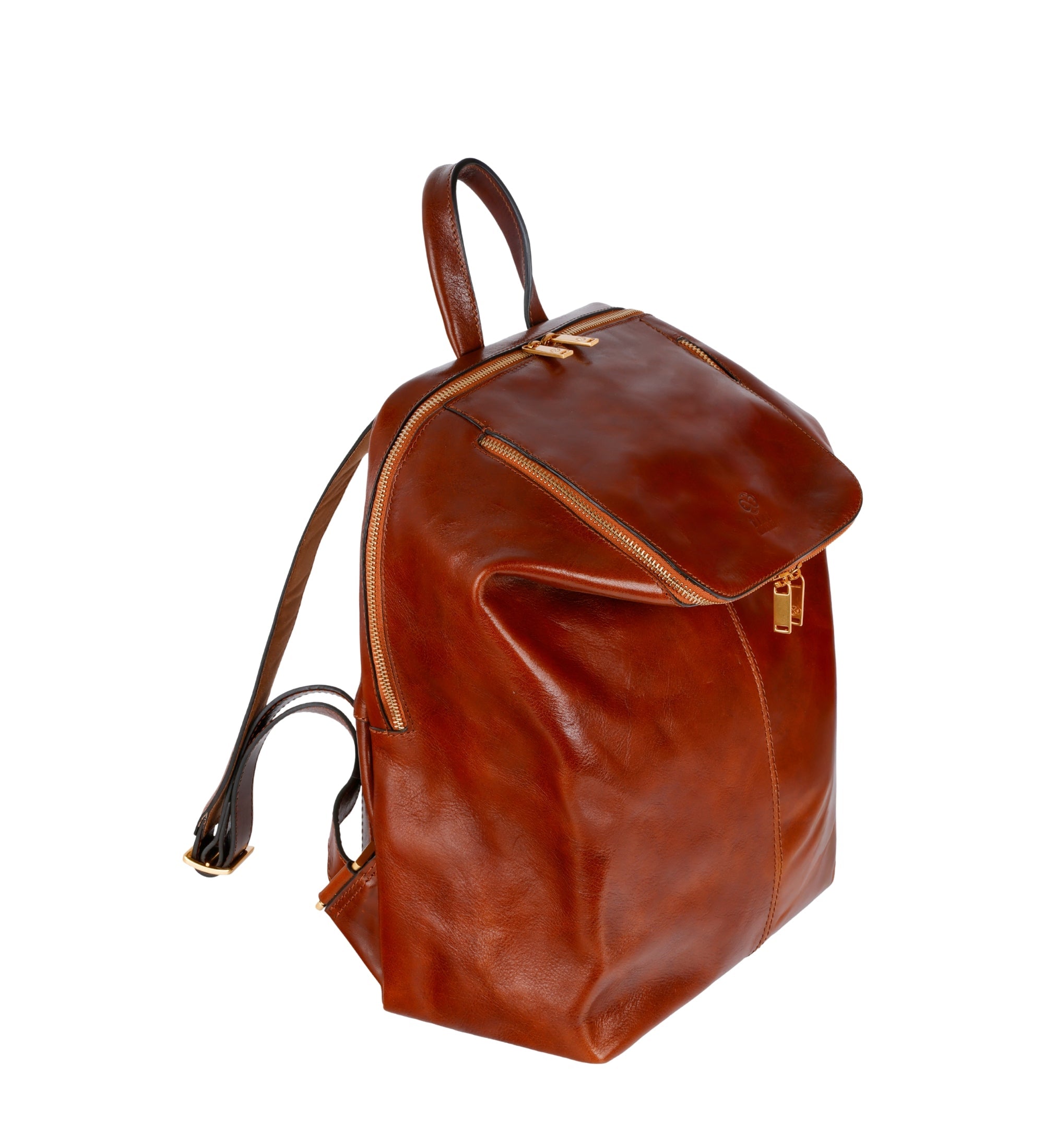 Mochila de cuero para mujer: A Bend in the River