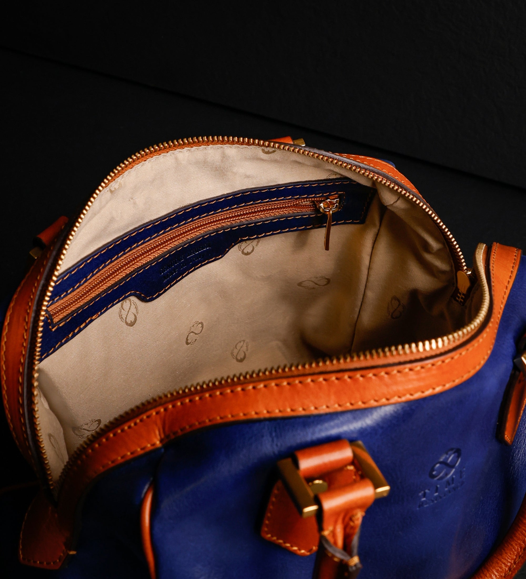 Bolso de mano/barrel bag de cuero para mujer: Little Dorrit