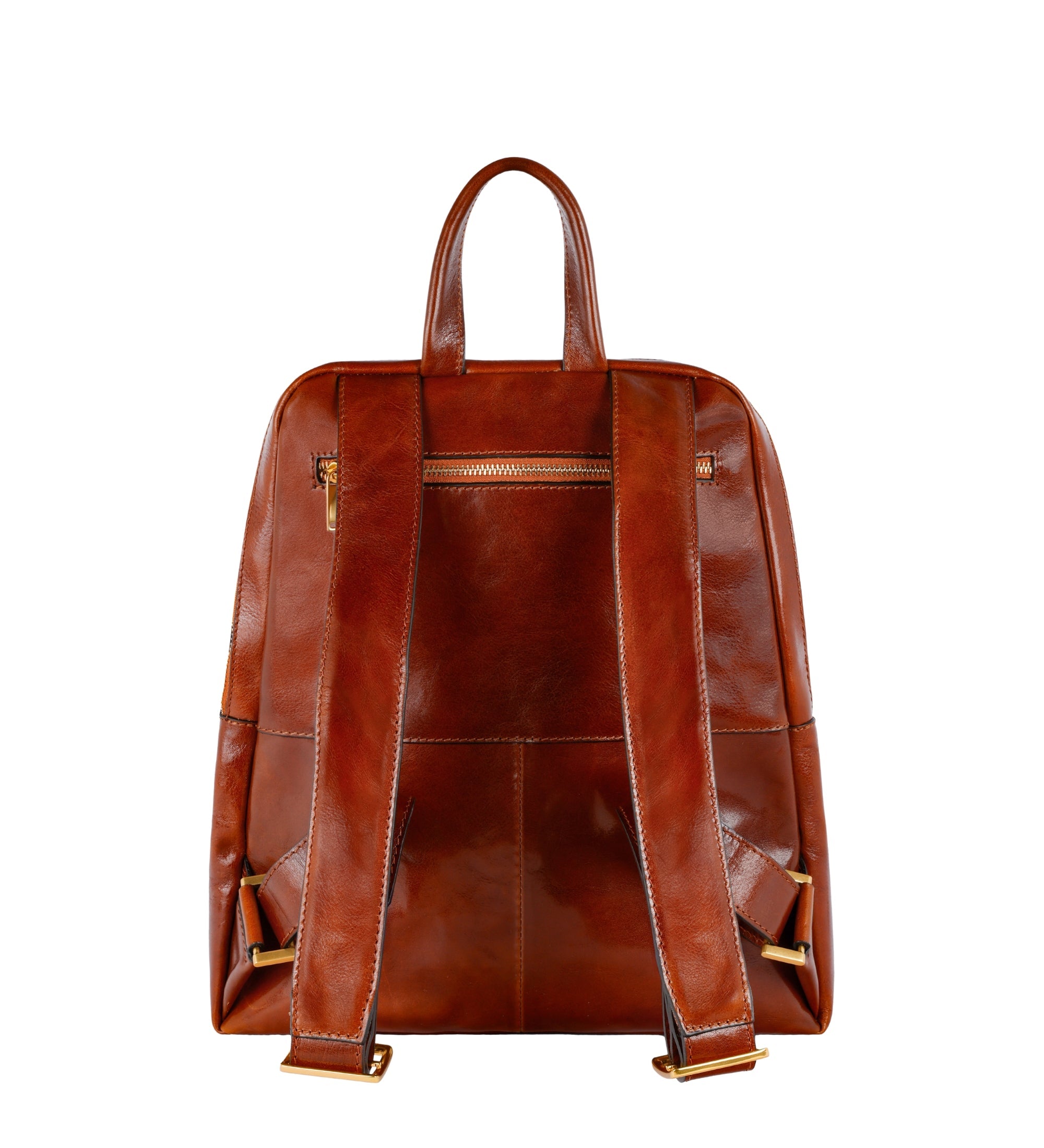 Mochila de cuero para mujer: A Bend in the River