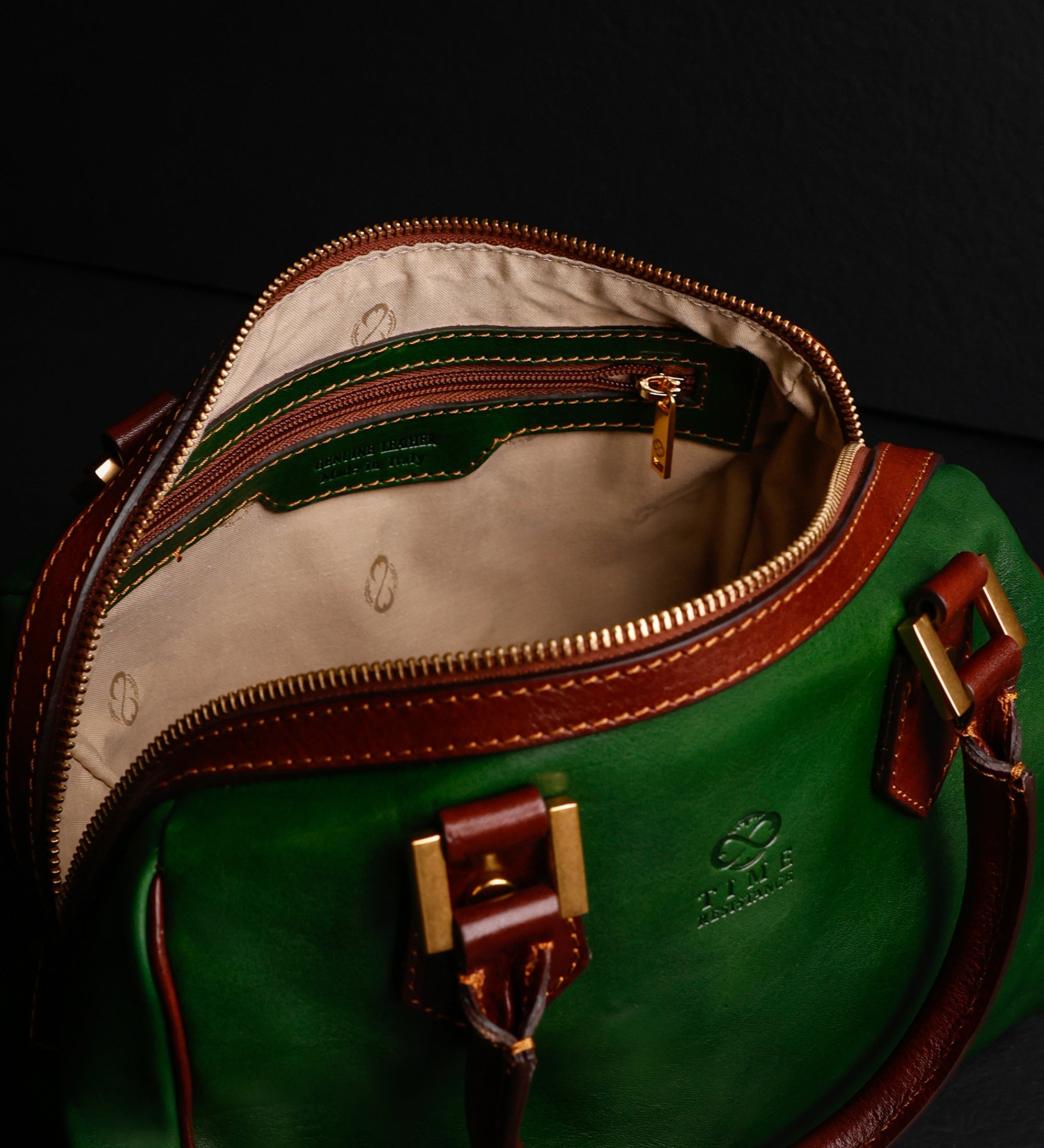 Bolso de mano/barrel bag de cuero para mujer: Little Dorrit