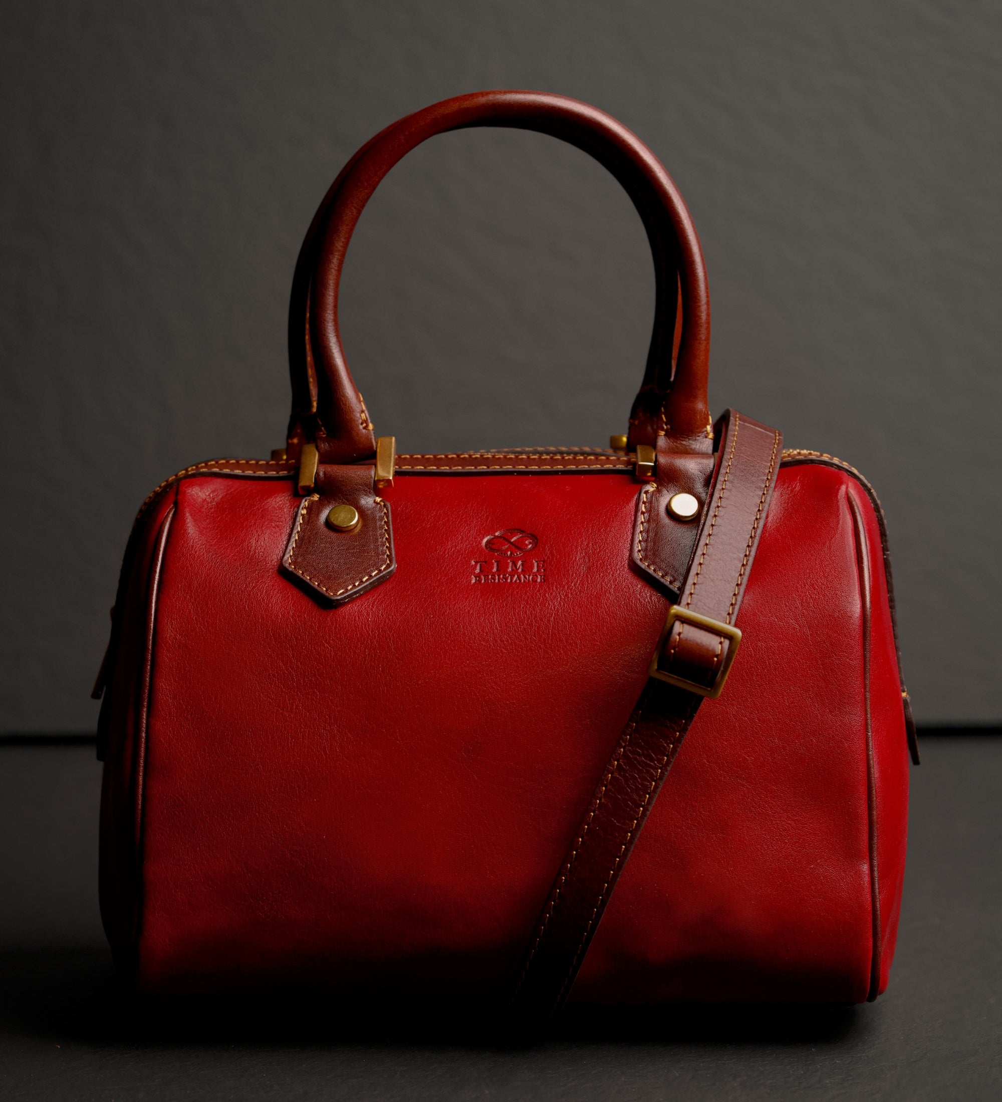 Bolso de mano/barrel bag de cuero para mujer: Little Dorrit