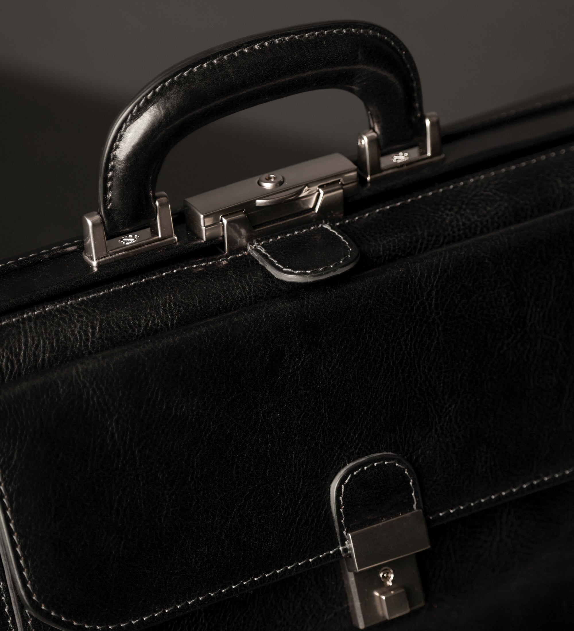 Bolso de médico de cuero italiano grande para mujer: Hamlet
