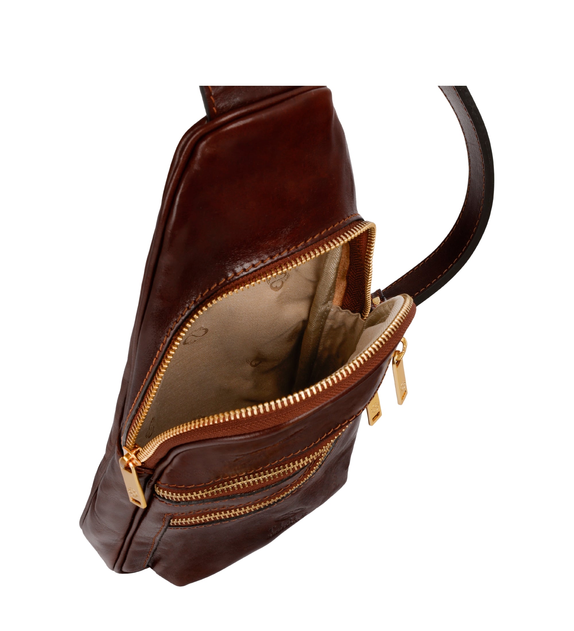 Sling bag de cuero: Catch-22
