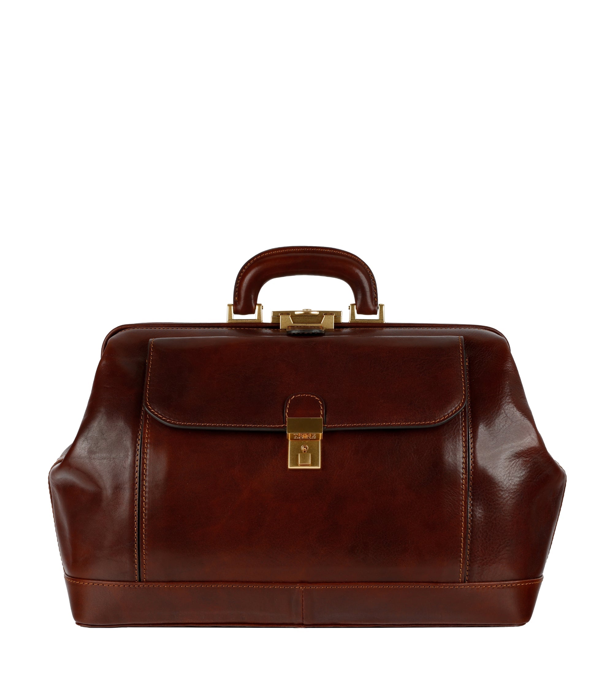 Bolso de médico de cuero italiano grande para mujer: Hamlet