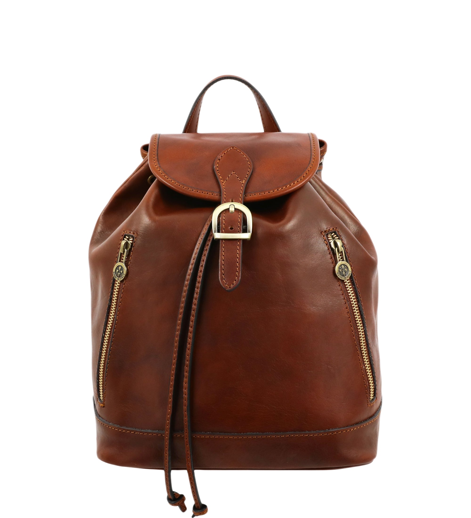 Mochila de cuero para mujer: White Noise