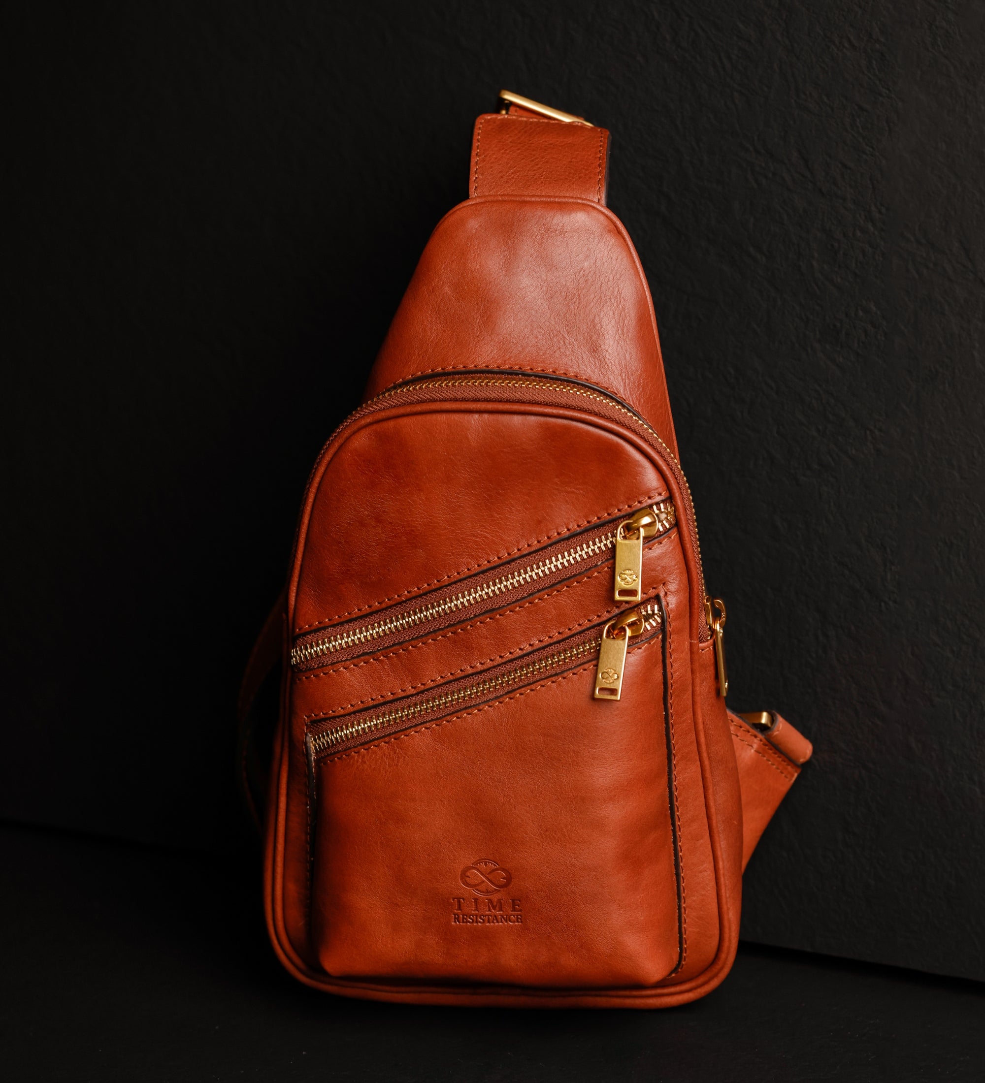 Sling bag de cuero: Catch-22