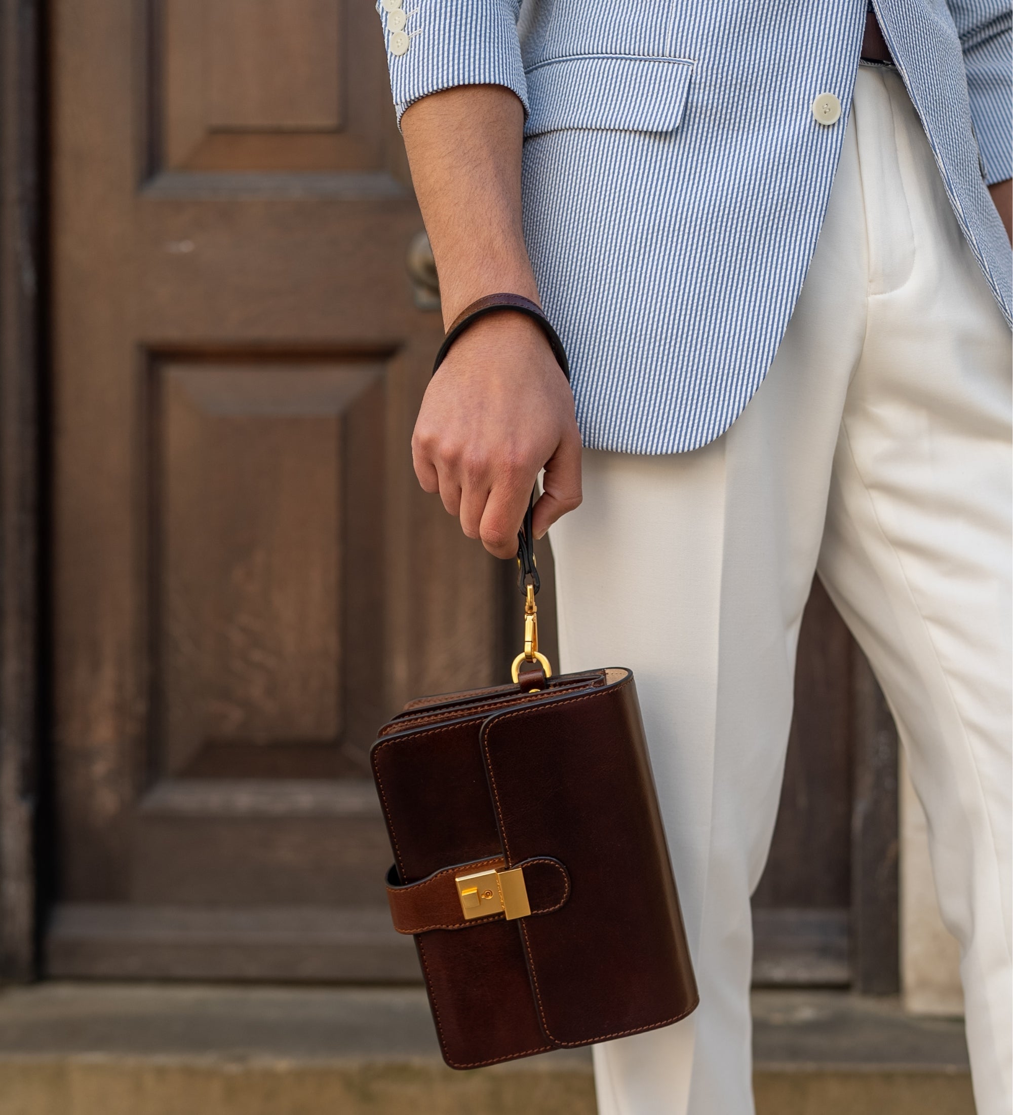 Bolso/cartera de mano de cuero: The Maltese Falcon