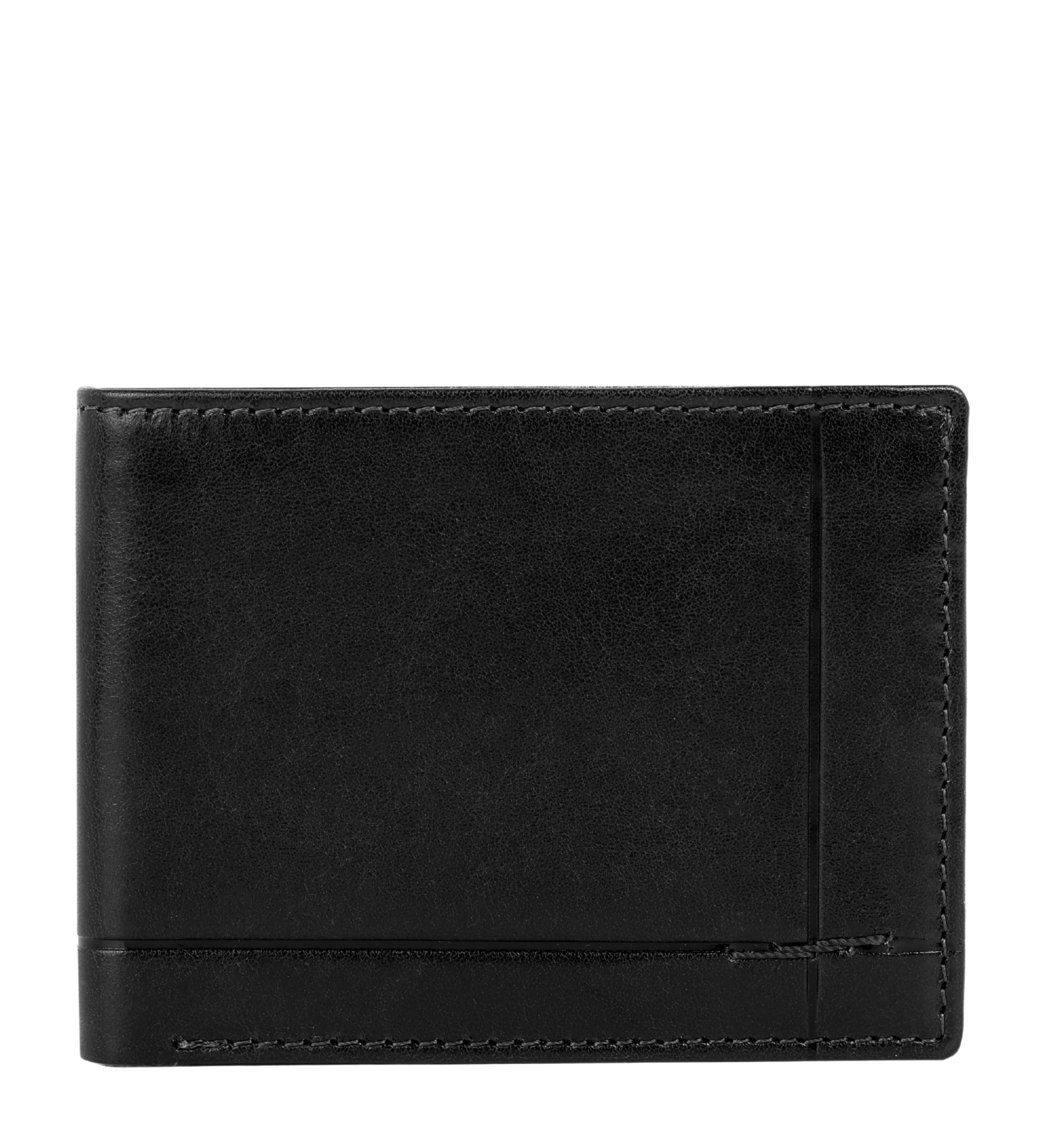 Cartera de cuero de doble compartimento: The Getaway