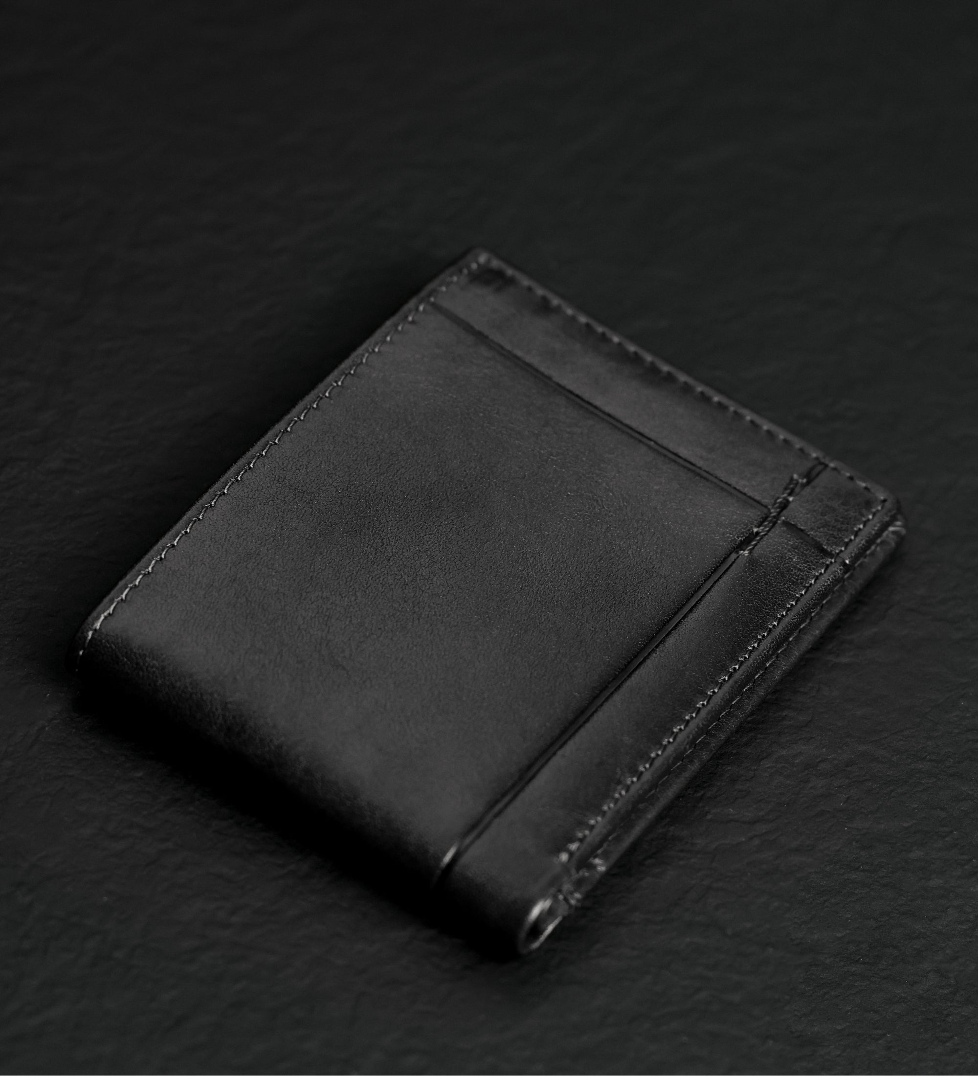 Cartera de cuero de doble compartimento: The Getaway