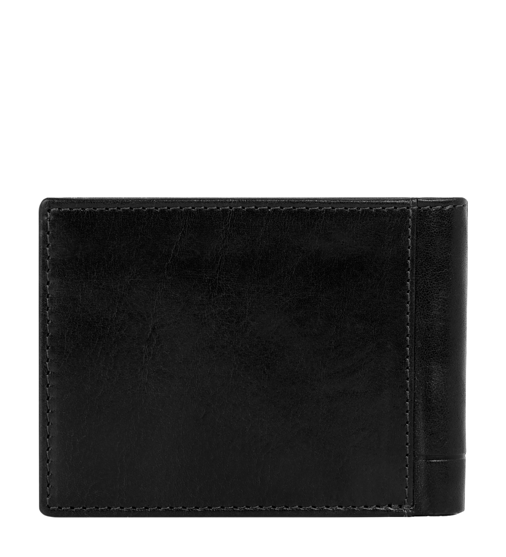 Cartera de cuero de doble compartimento: The Getaway