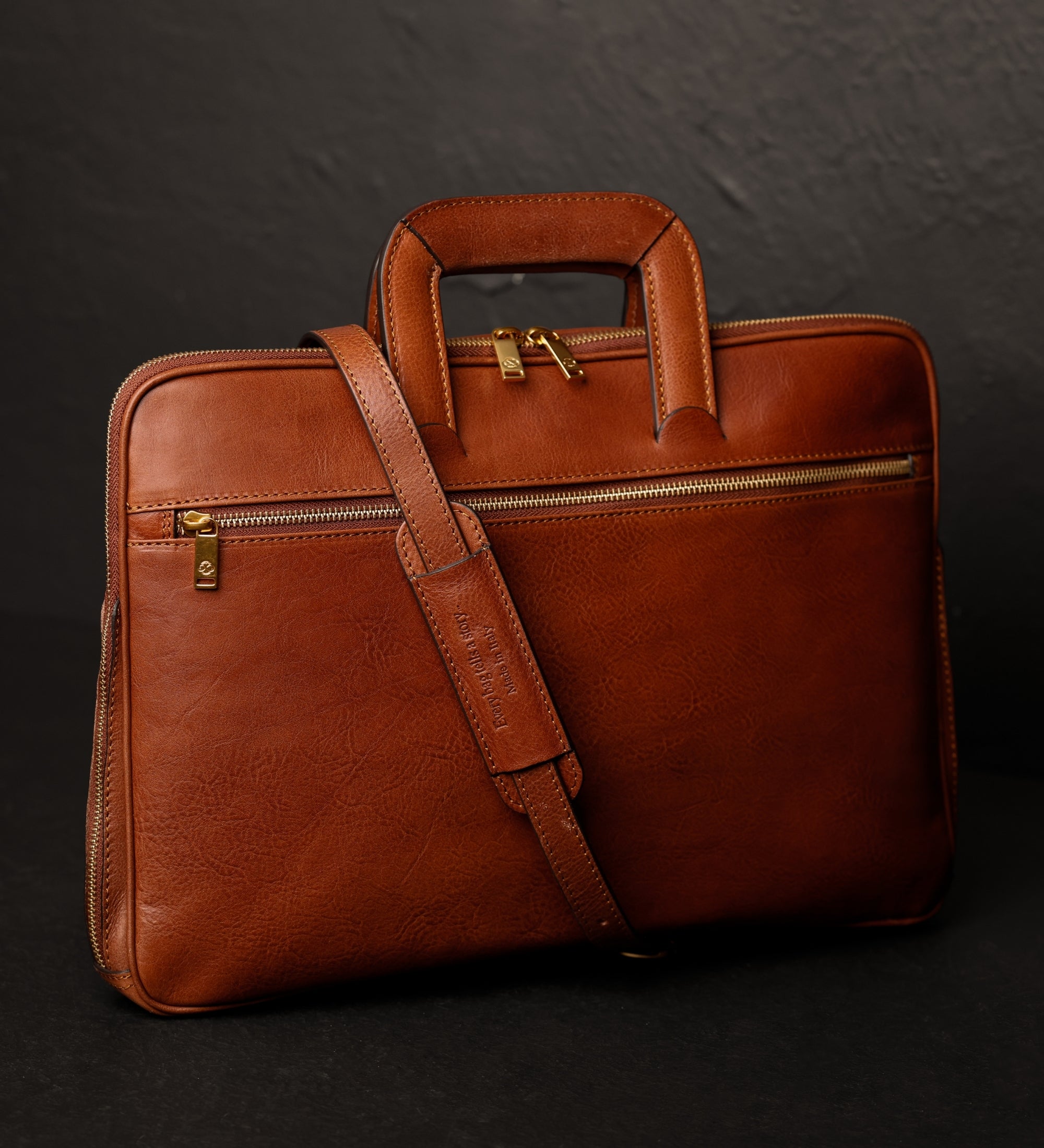 Bolso para portátil/maletín de cuero para mujer: Brave New World