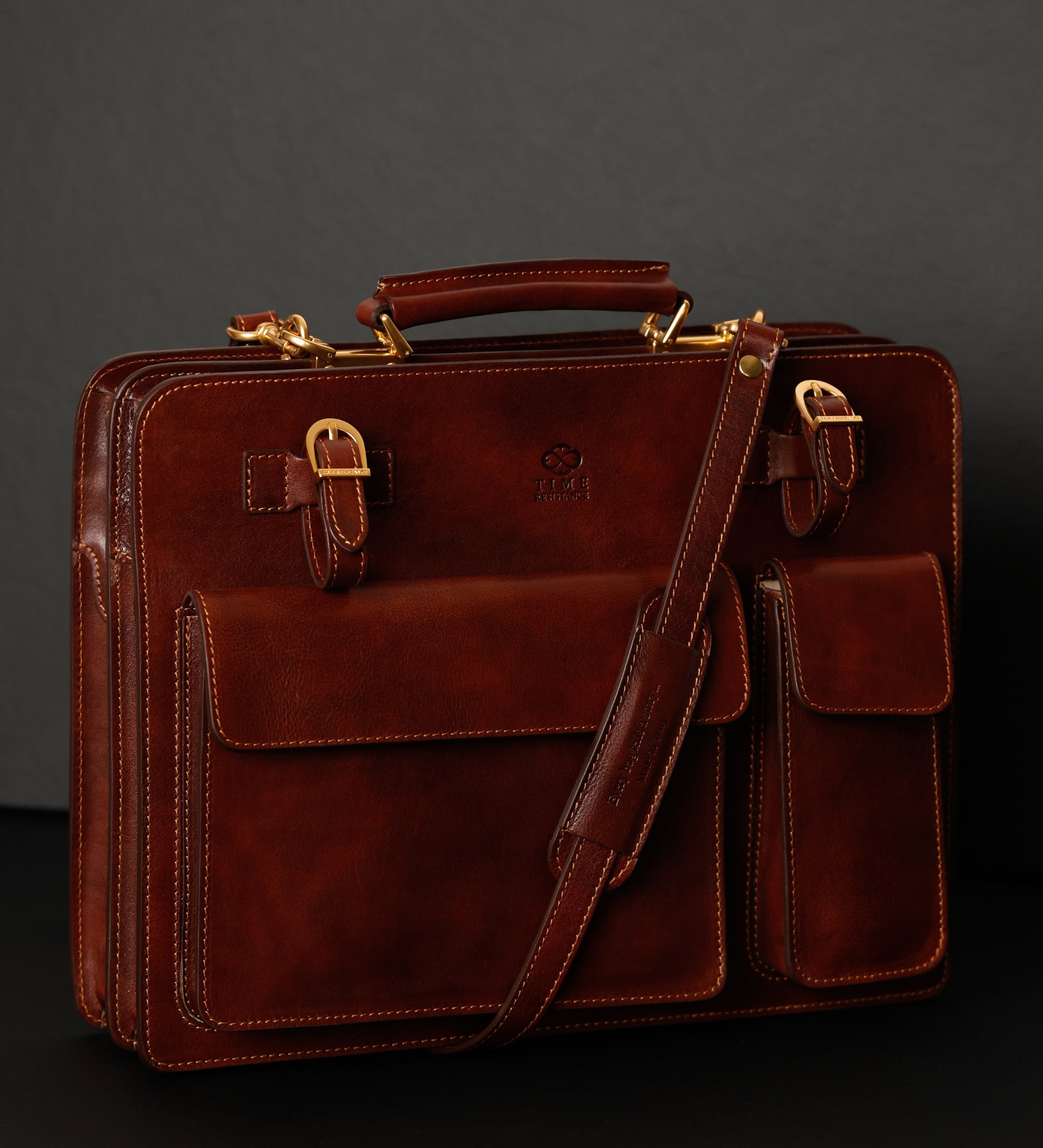 Maletín, bolso tipo satchel de cuero: The Prophet