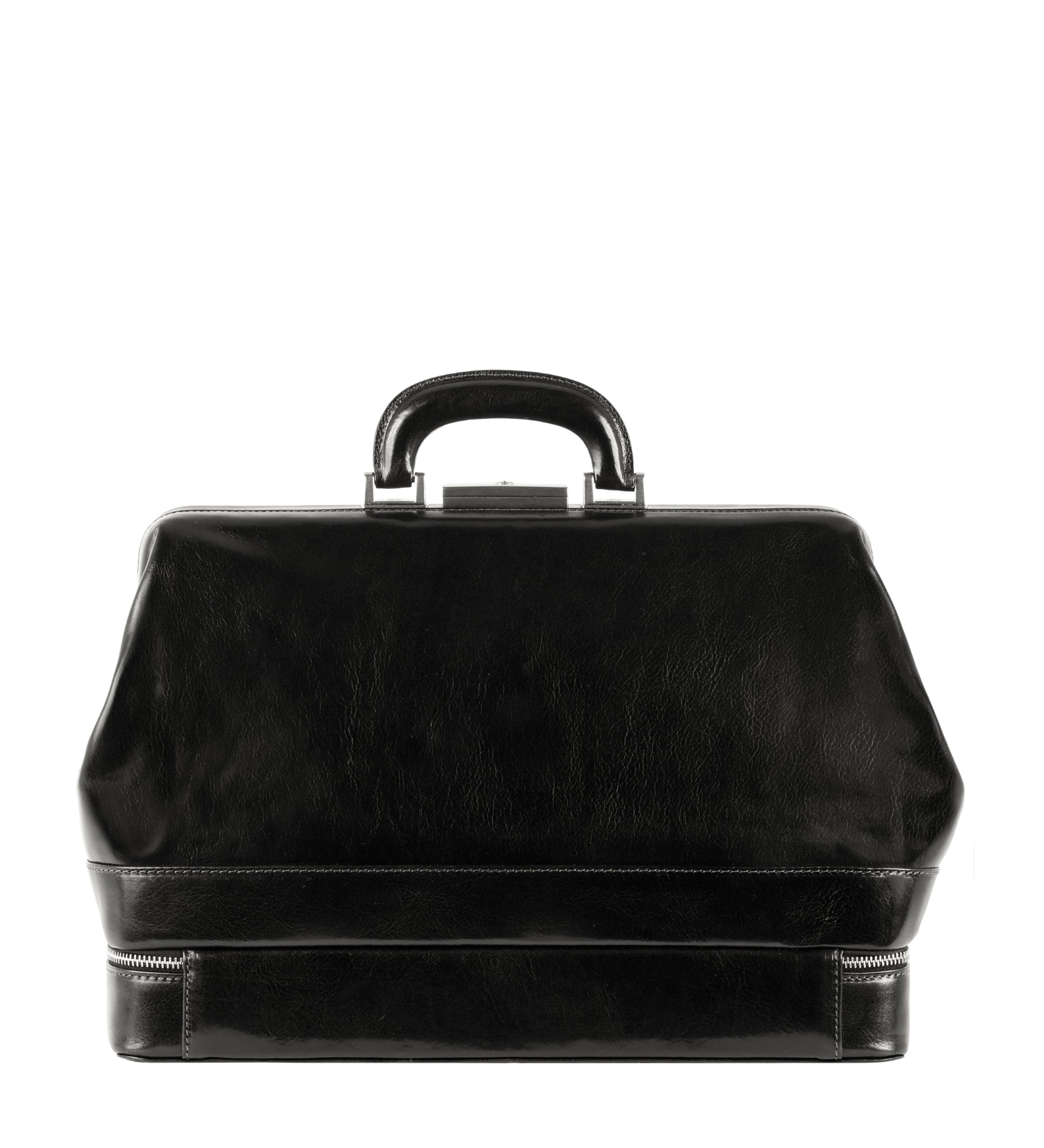 Bolso de médico de cuero italiano grande para mujer: The Master and Margarita