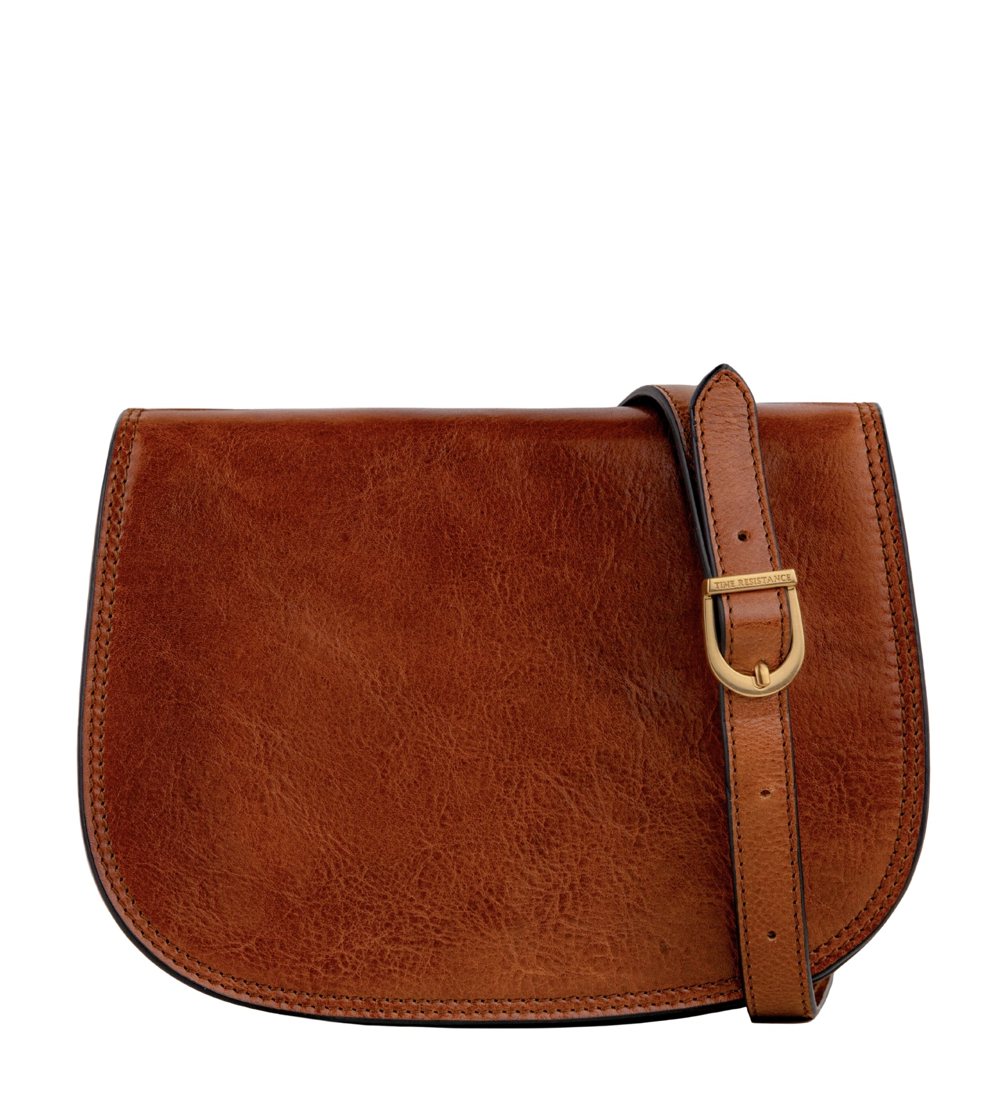 Bolso bandolera saddle de cuero para mujer: Moonfleet