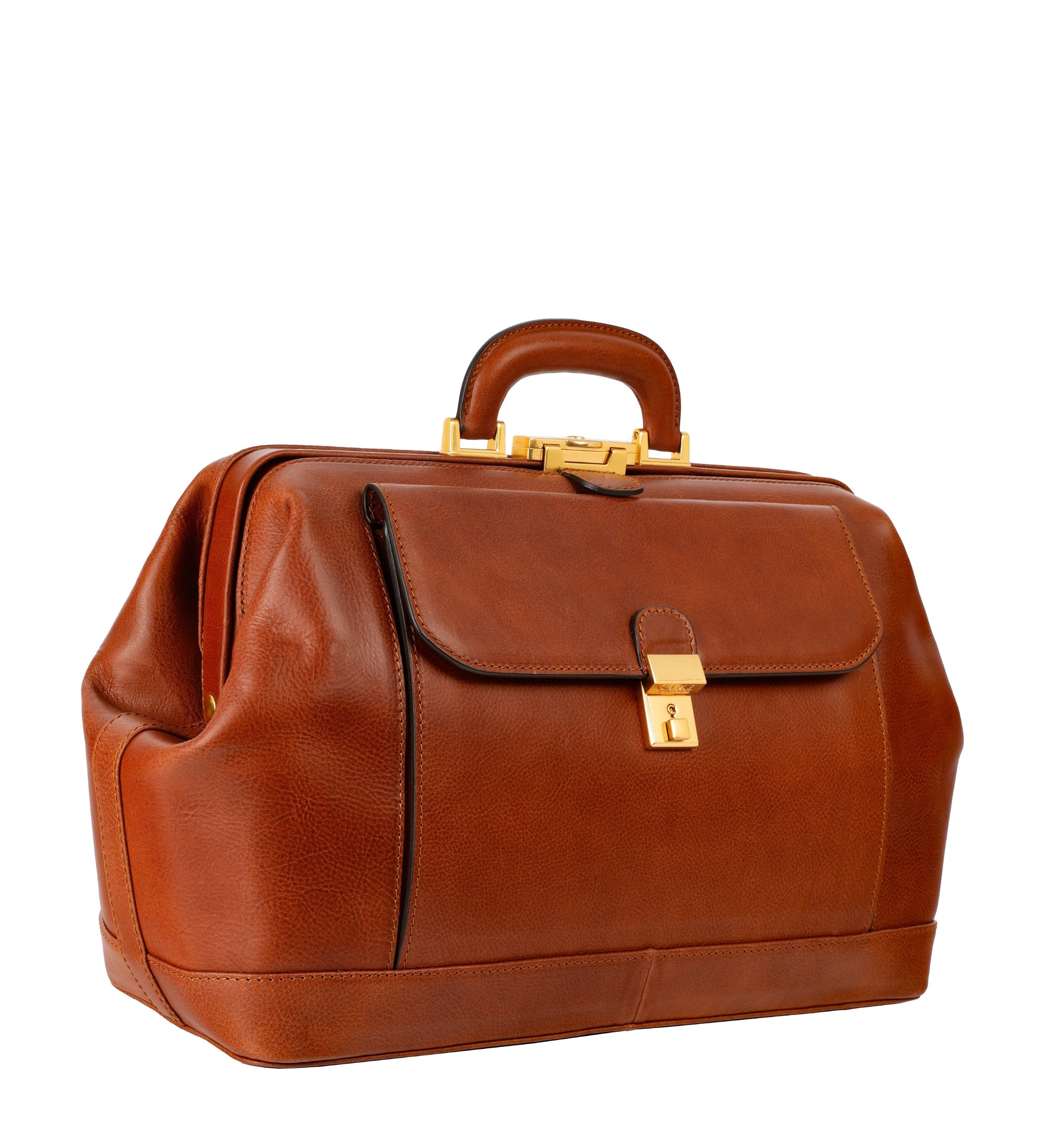 Bolso de médico de cuero italiano grande para mujer: Hamlet