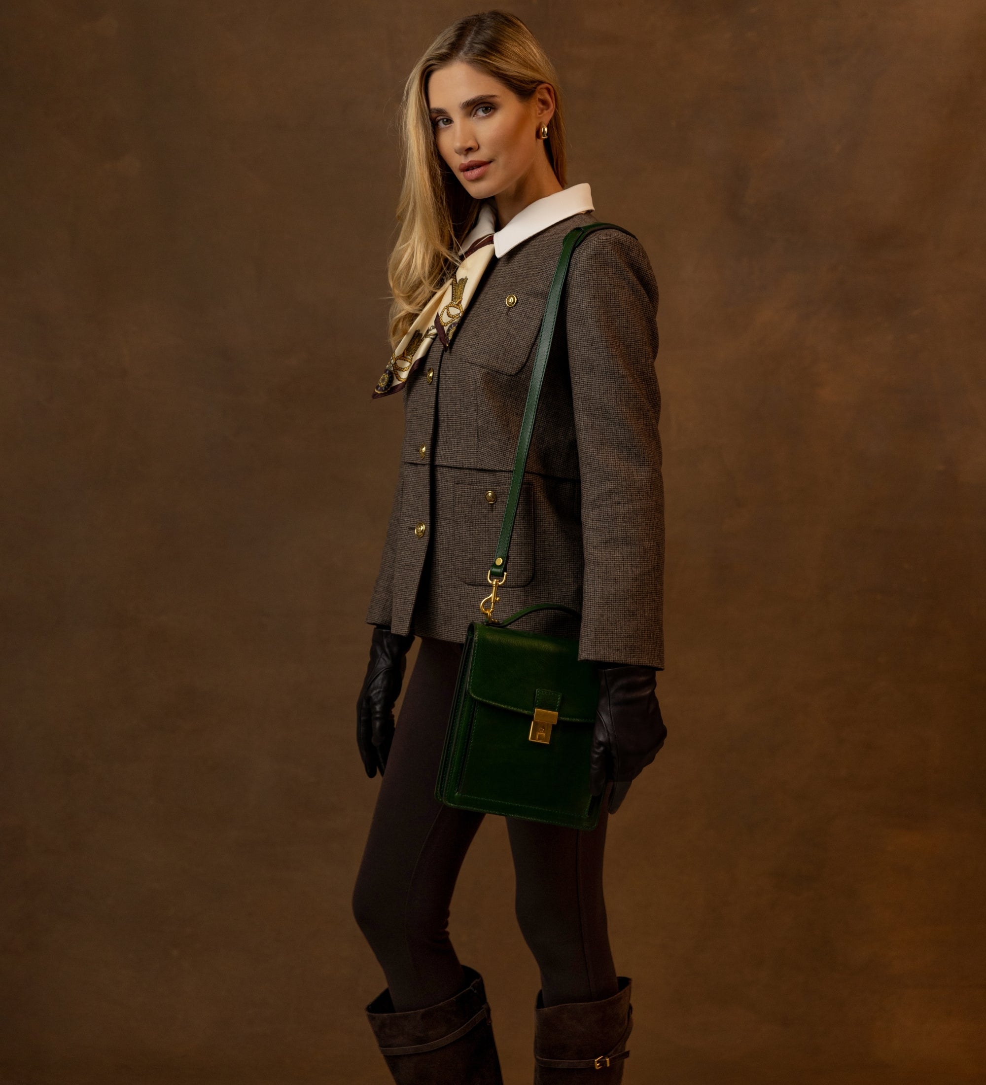 Maletín de cuero pequeño para mujer: Walden