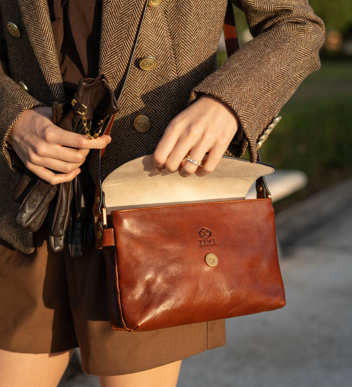 Bolso bandolera de cuero para mujer: Sophie's Choice