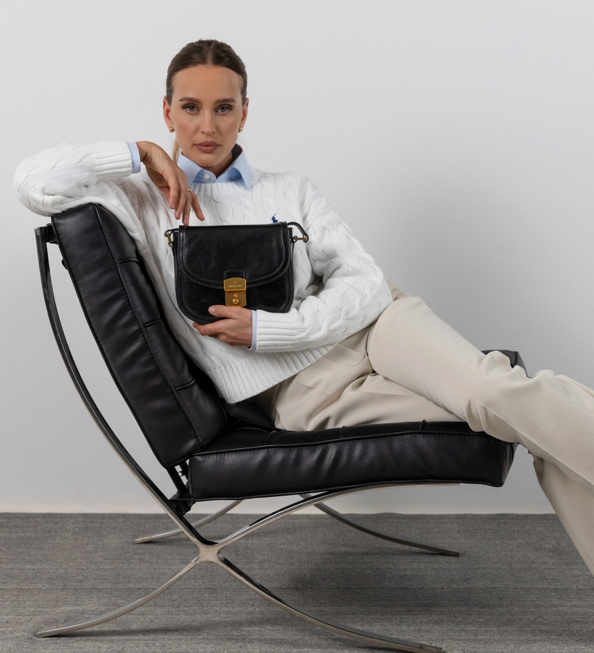 Bolso saddle de cuero para mujer: Secrets