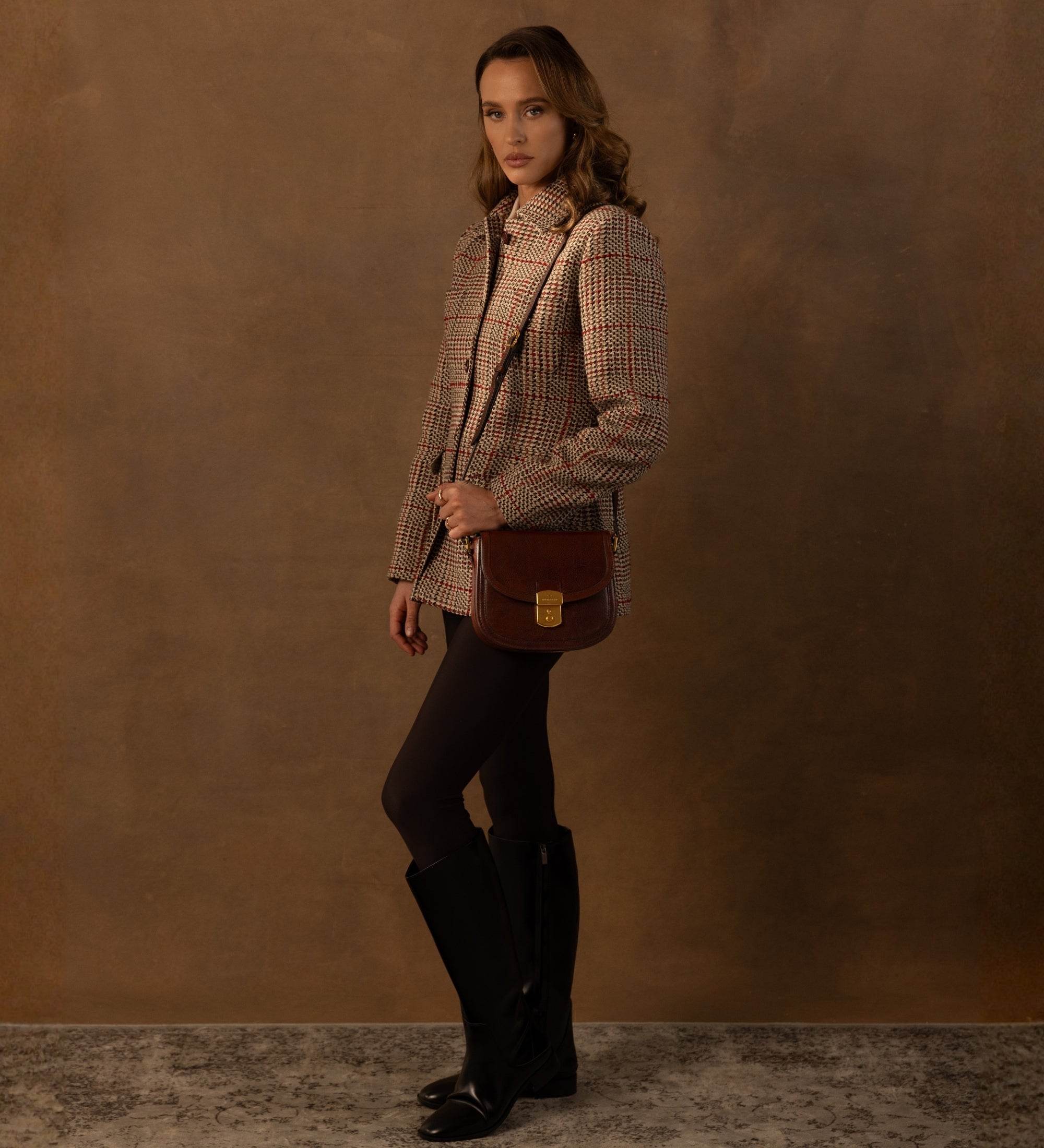 Bolso saddle de cuero para mujer: Secrets