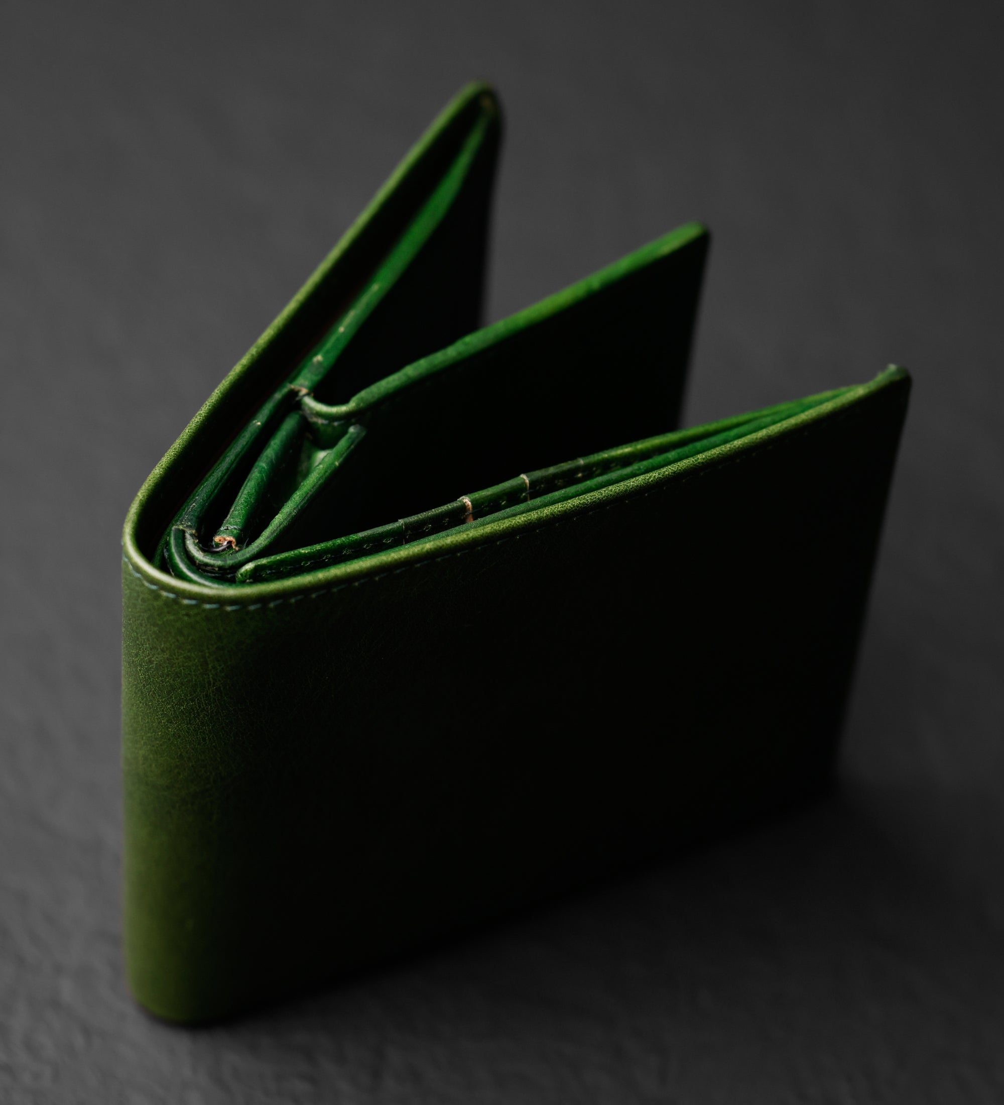 Cartera de cuero de doble compartimento: Daniel
