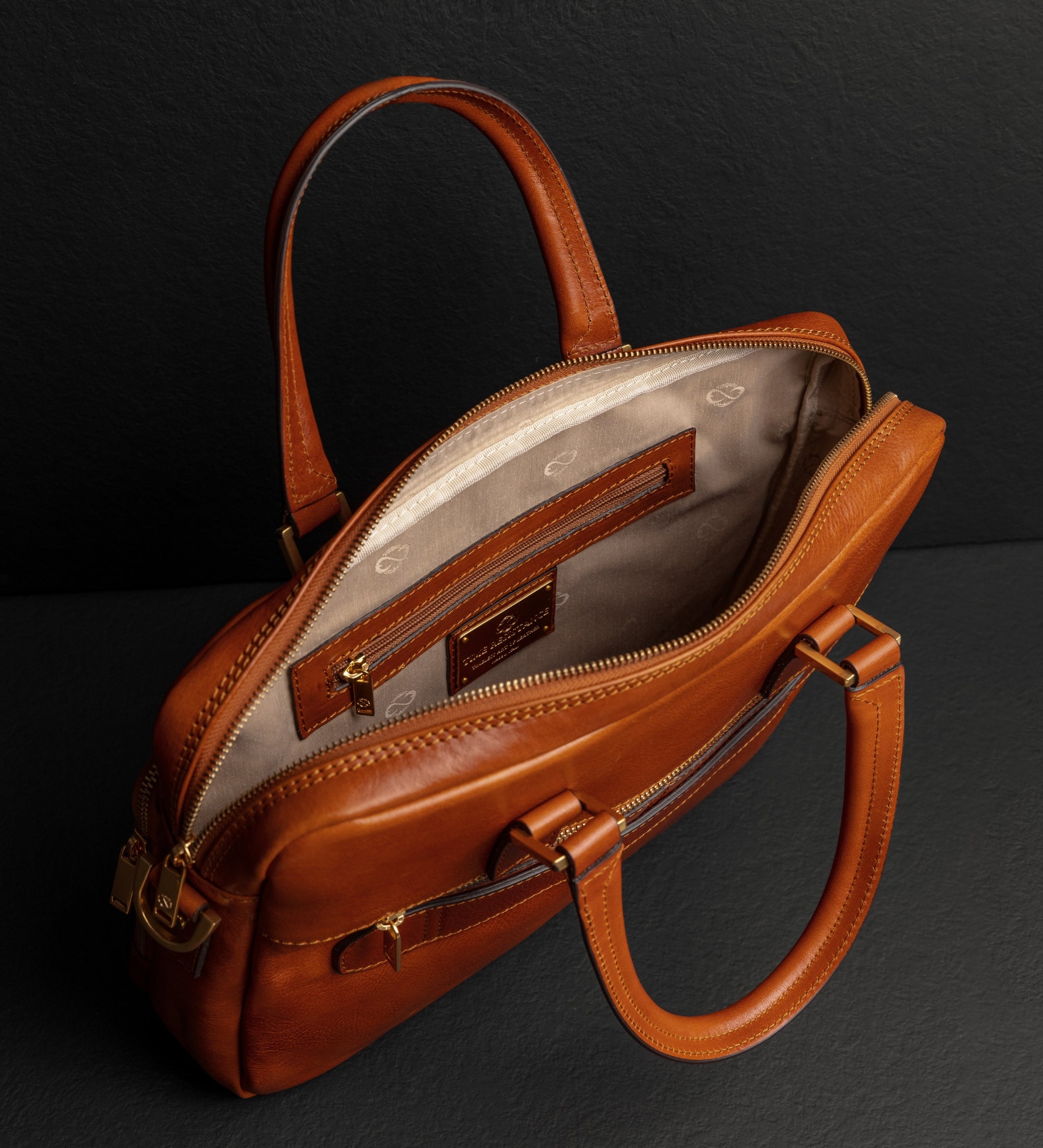 Bolso para portátil/maletín de cuero: Orlando