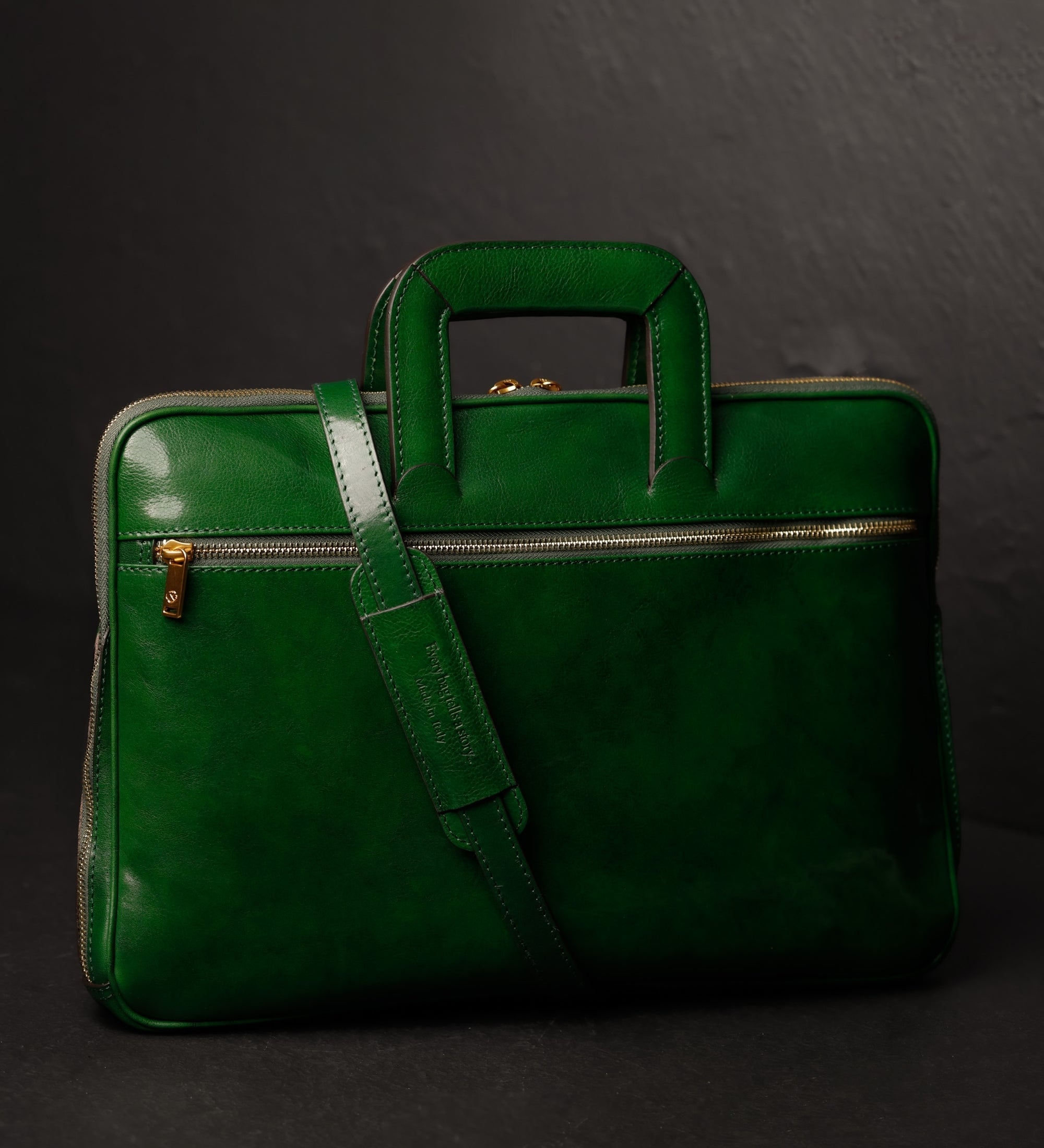 Bolso para portátil/maletín de cuero para mujer: Brave New World