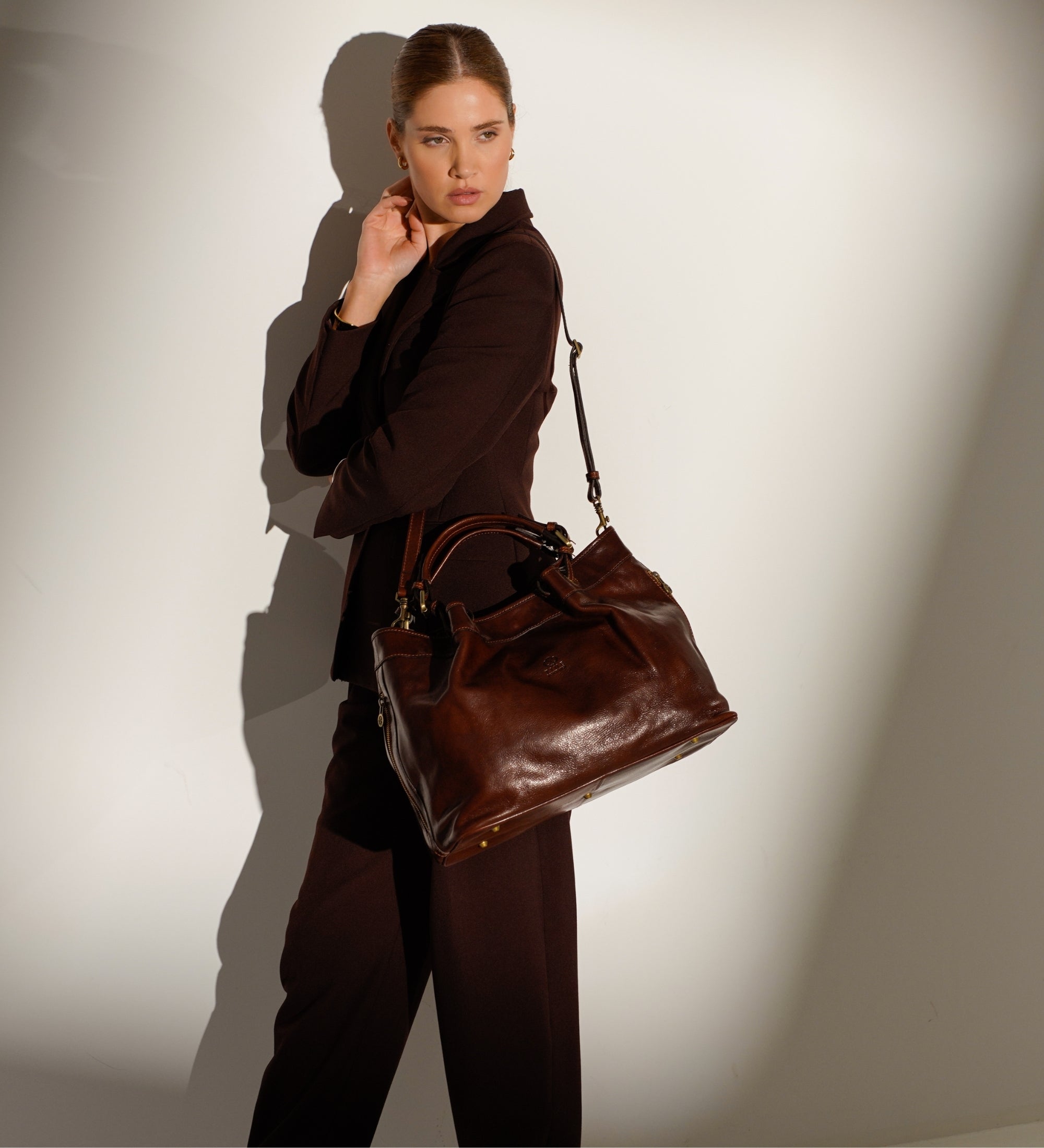 Bolso tote/bolso de mano de cuero para mujer: The Betrothed