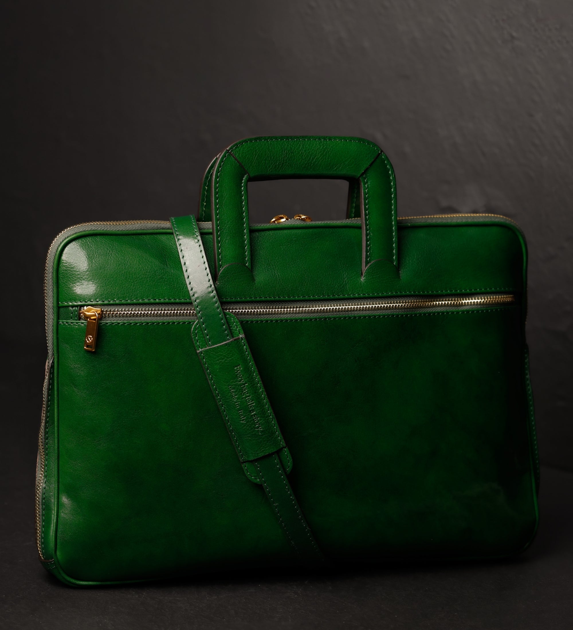 Bolso para portátil/maletín de cuero: Brave New World