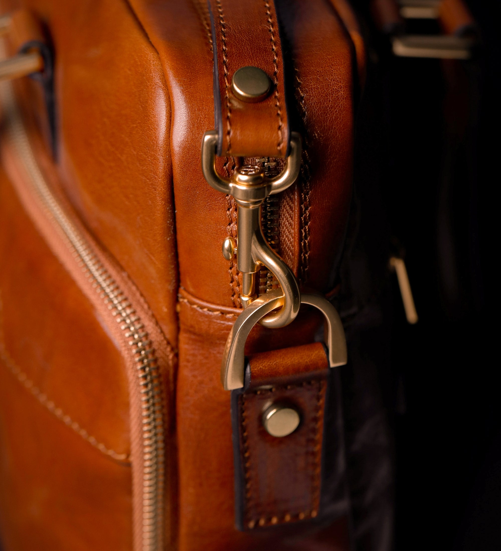 Bolso para portátil/maletín de cuero: Orlando