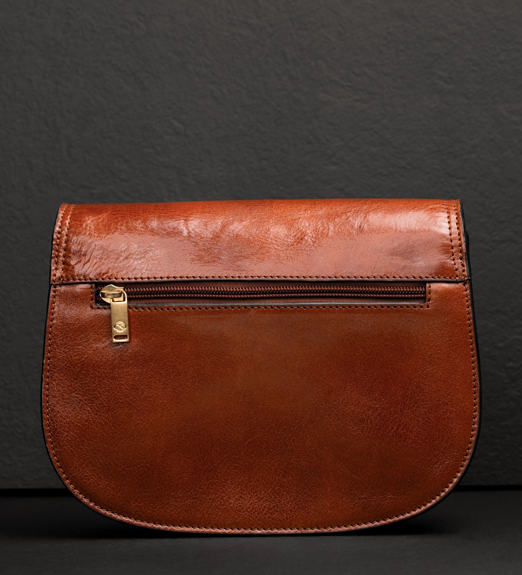 Bolso bandolera saddle de cuero para mujer: Moonfleet