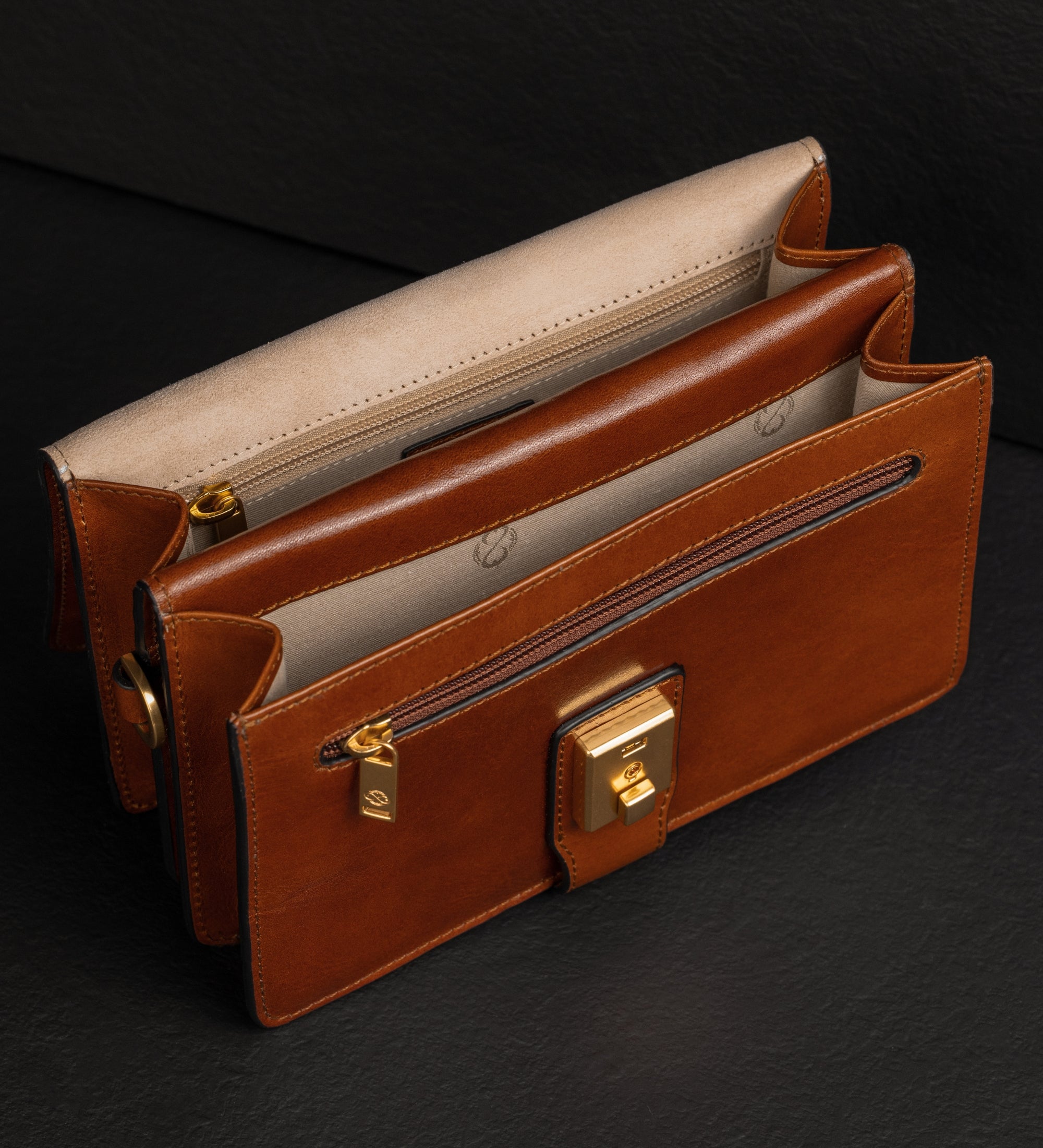 Bolso/cartera de mano de cuero: The Maltese Falcon