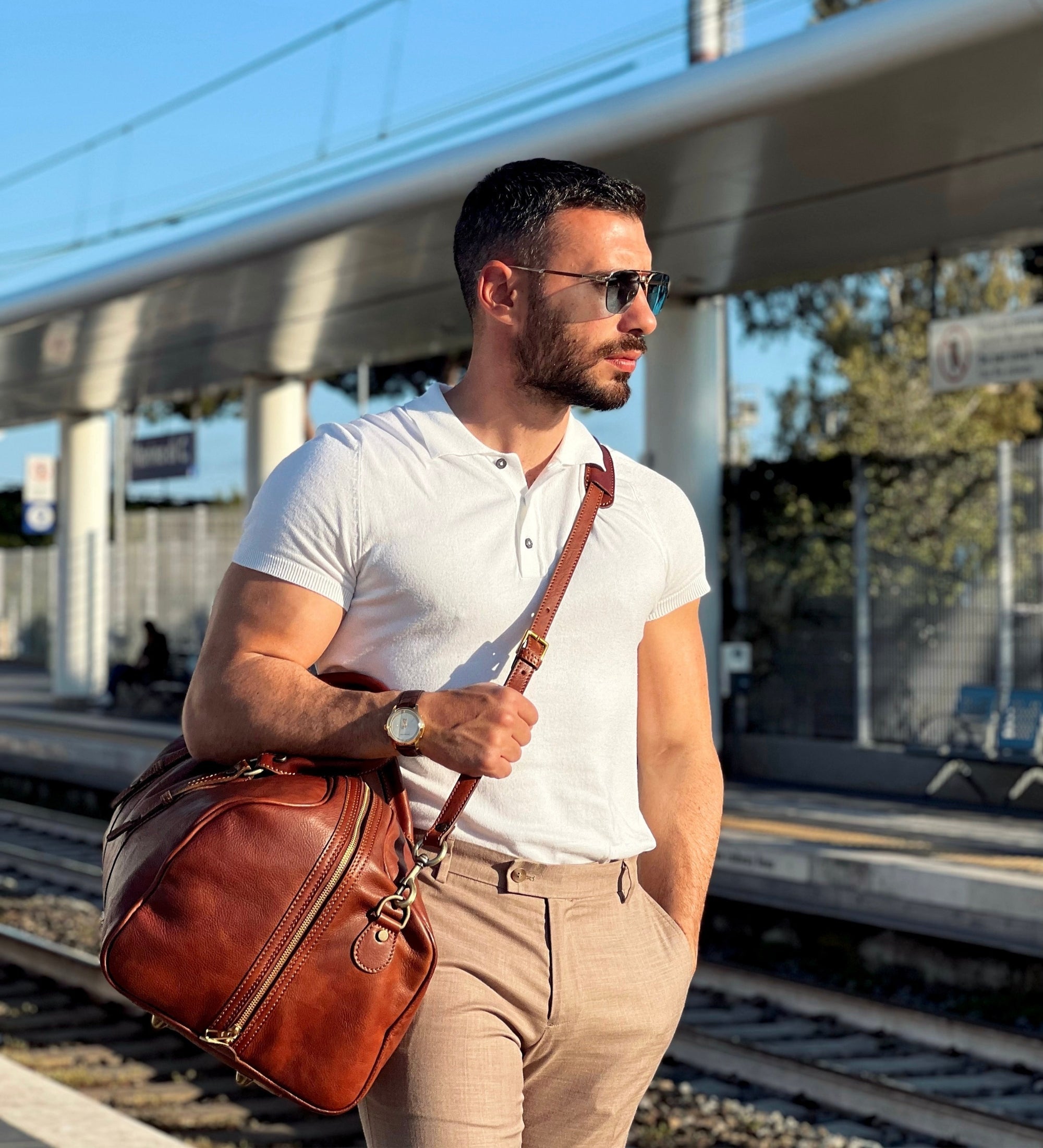 Bolsa de fin de semana, bolsa de viaje de cuero: Song of Solomon