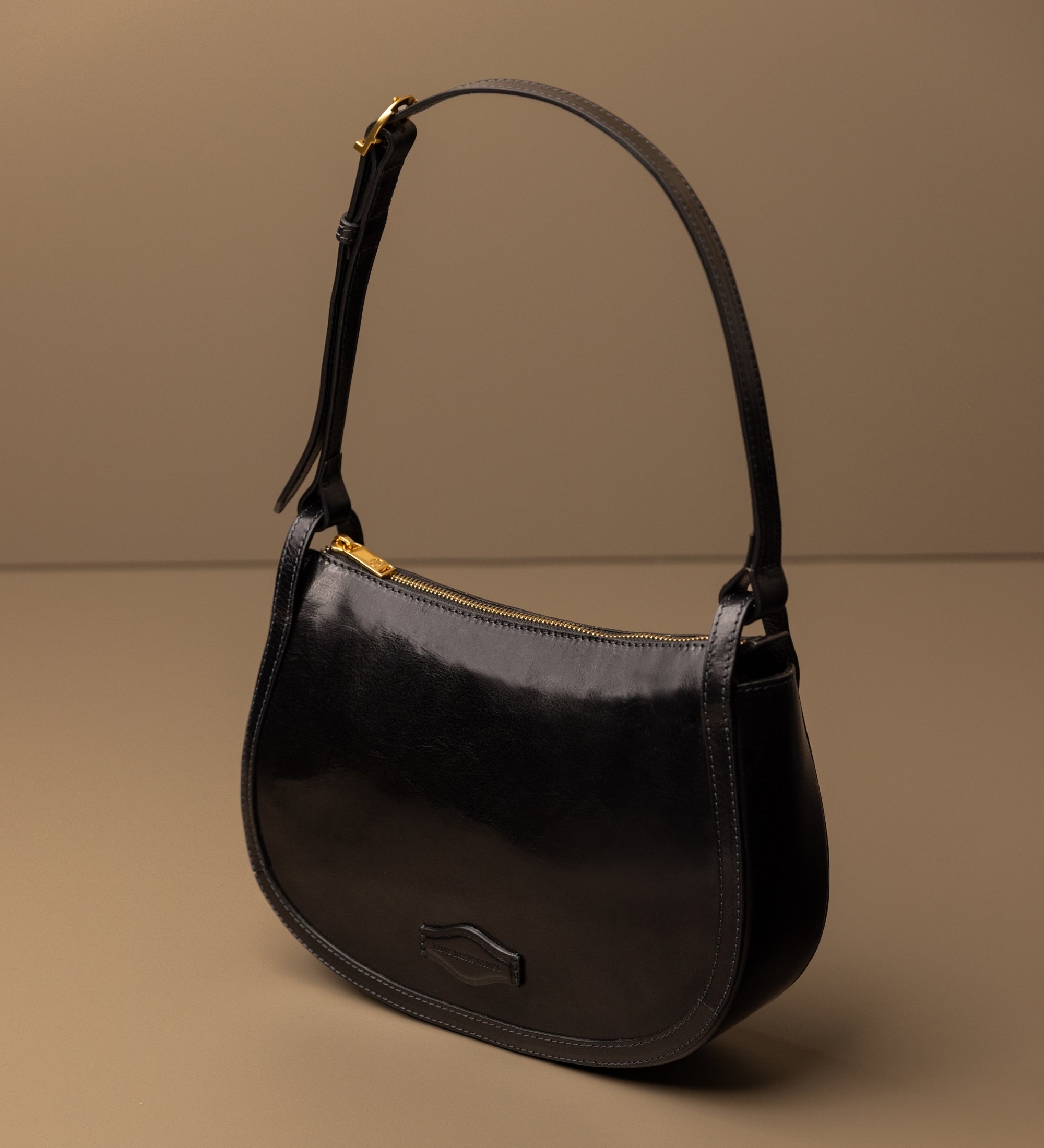 Bolso hobo de cuero para mujer: La Noia