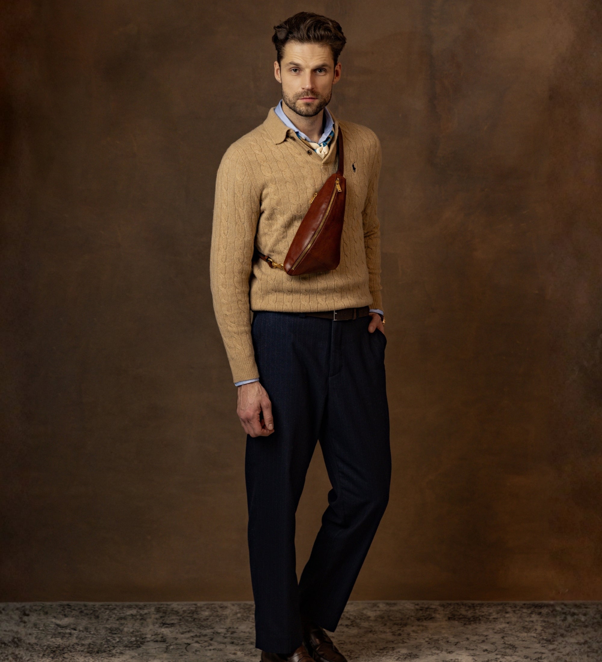 Riñonera cruzada de cuero: Tales of the City