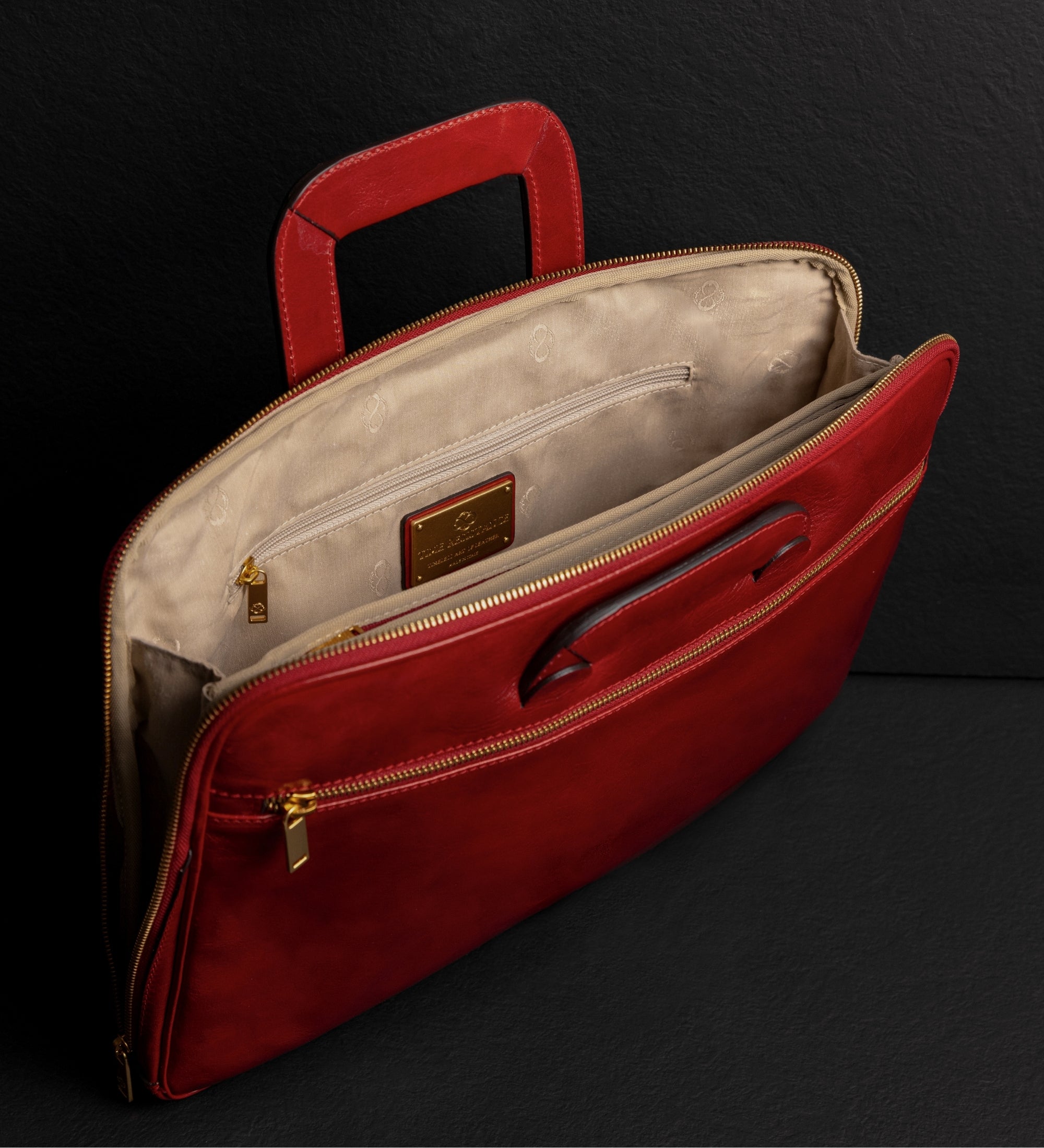 Bolso para portátil/maletín de cuero para mujer: Brave New World
