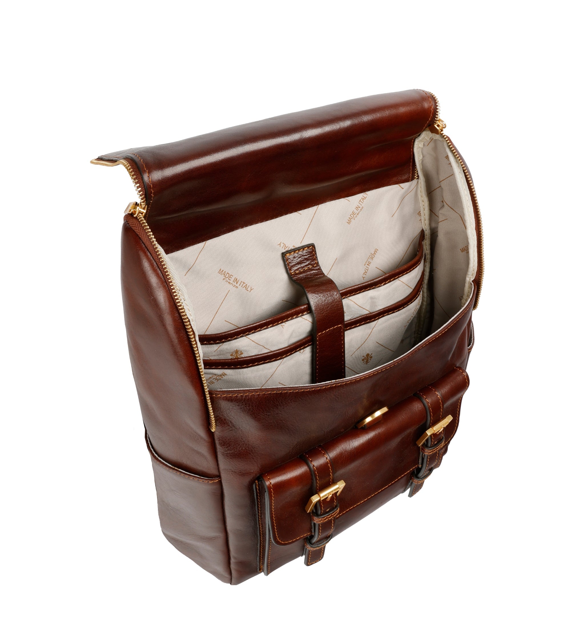 Mochila de cuero grande: The Odyssey