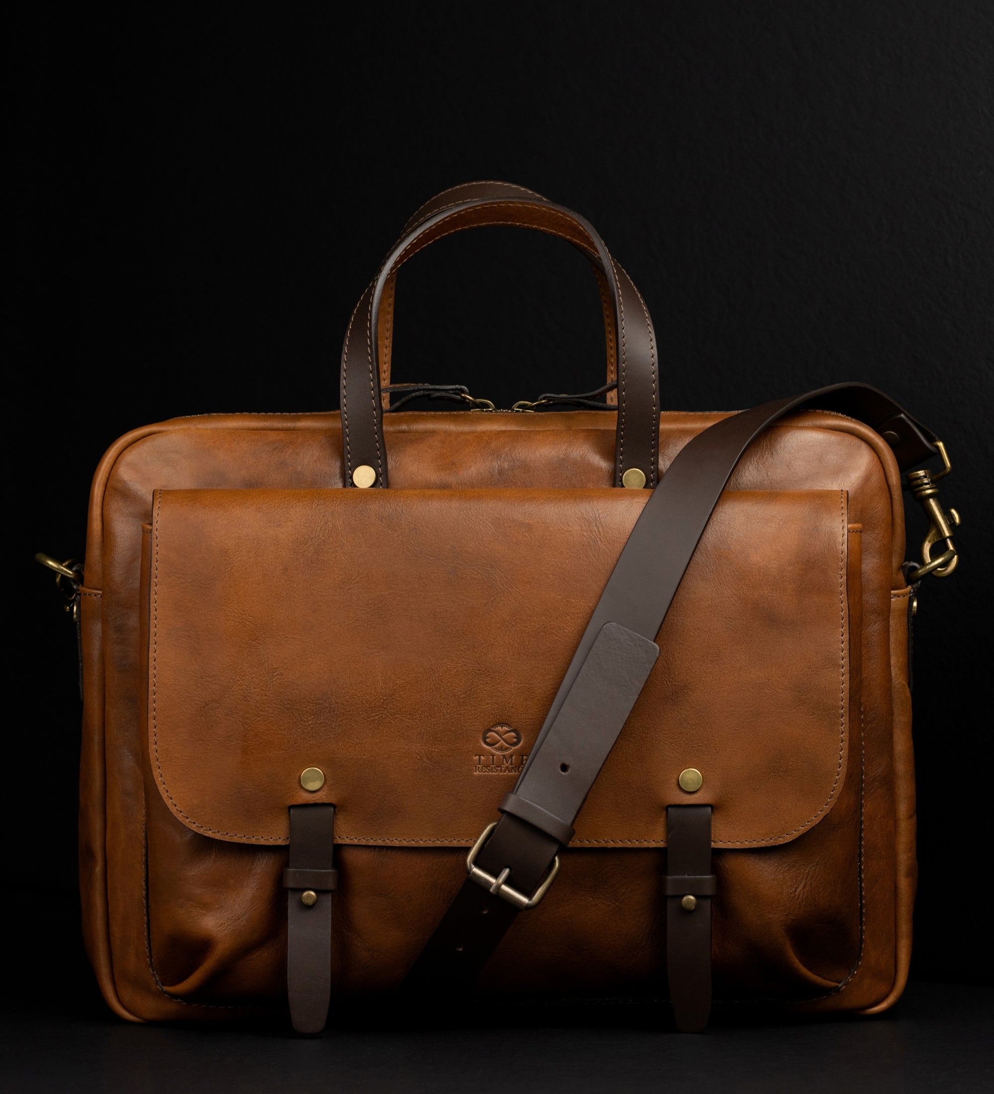 Bolso para portátil/maletín de cuero: Lanark